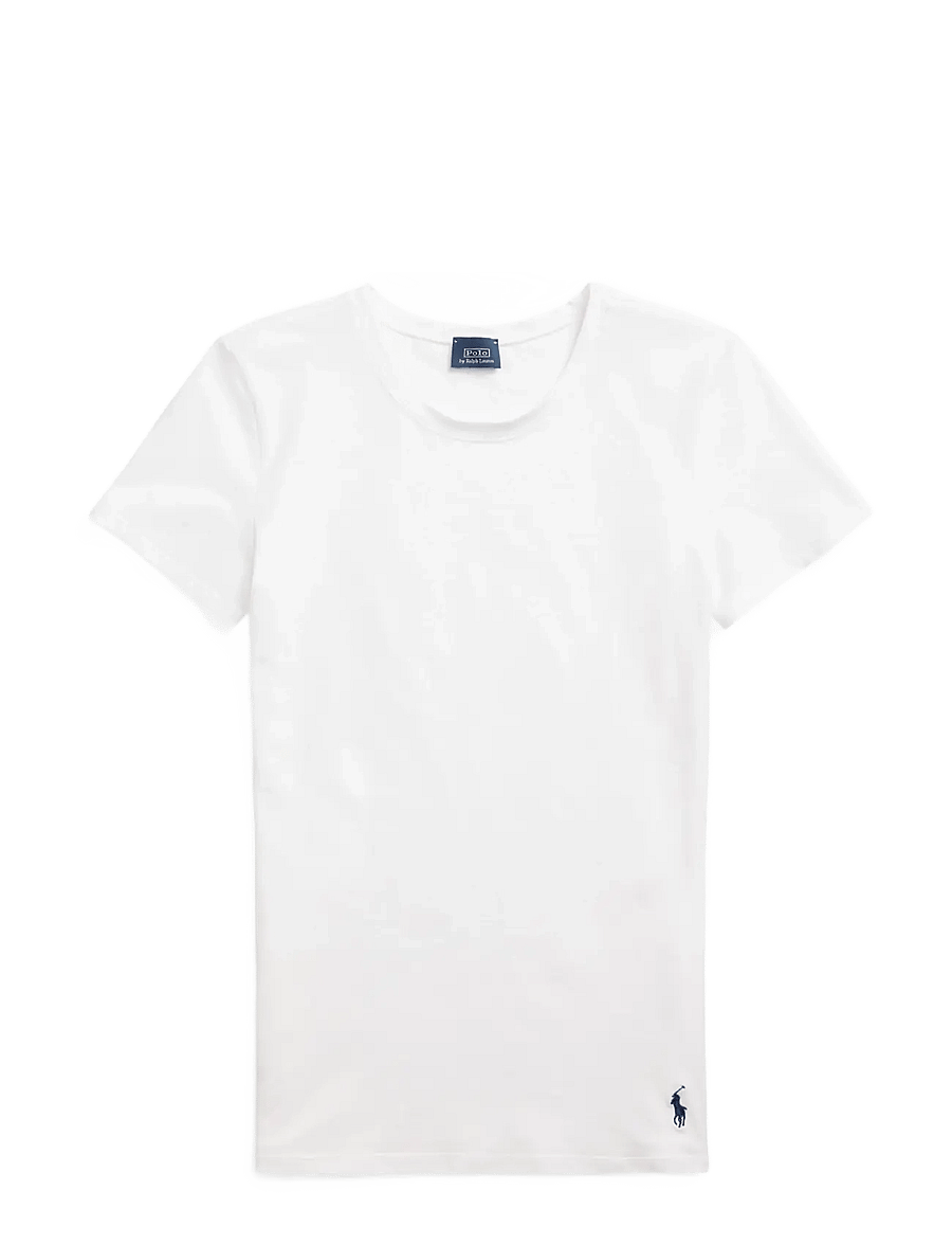 Polo Ralph Lauren Intimates - Stretch Cotton Crewneck Tee - Överdelar - whitecloud - 1