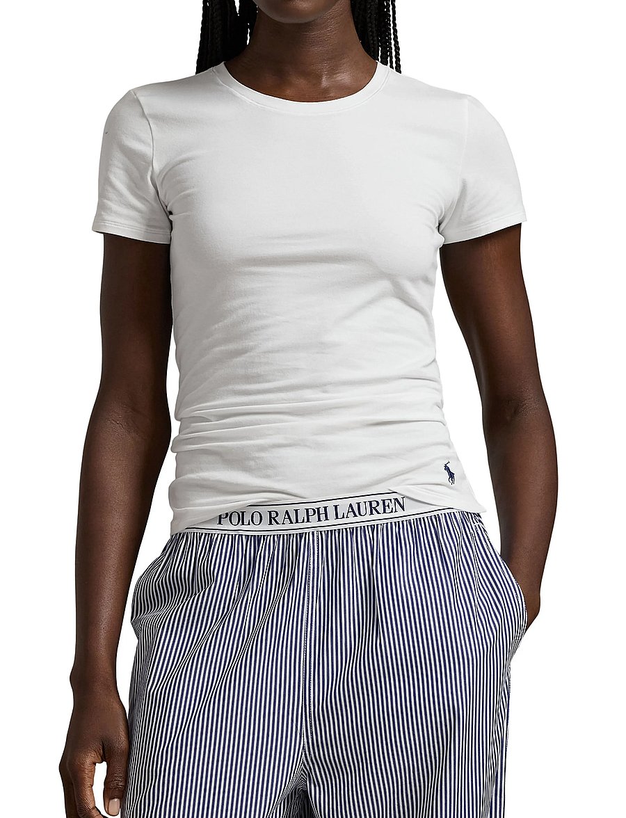 Polo Ralph Lauren Intimates - Stretch Cotton Crewneck Tee - Överdelar - whitecloud - 2