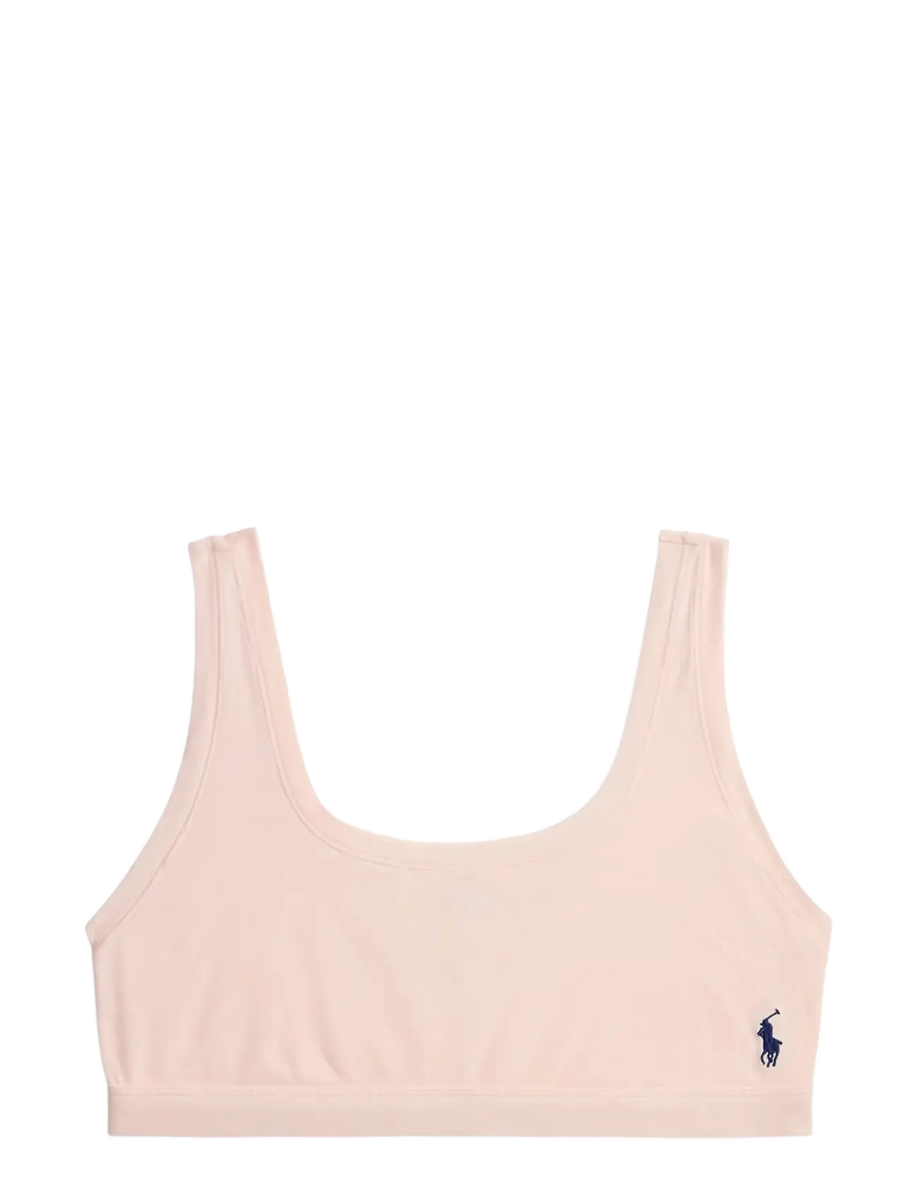 Polo Ralph Lauren Intimates Stretch Cotton Bralette - Polo Ralph Lauren Intimates - GARDENROSE / pink/rose