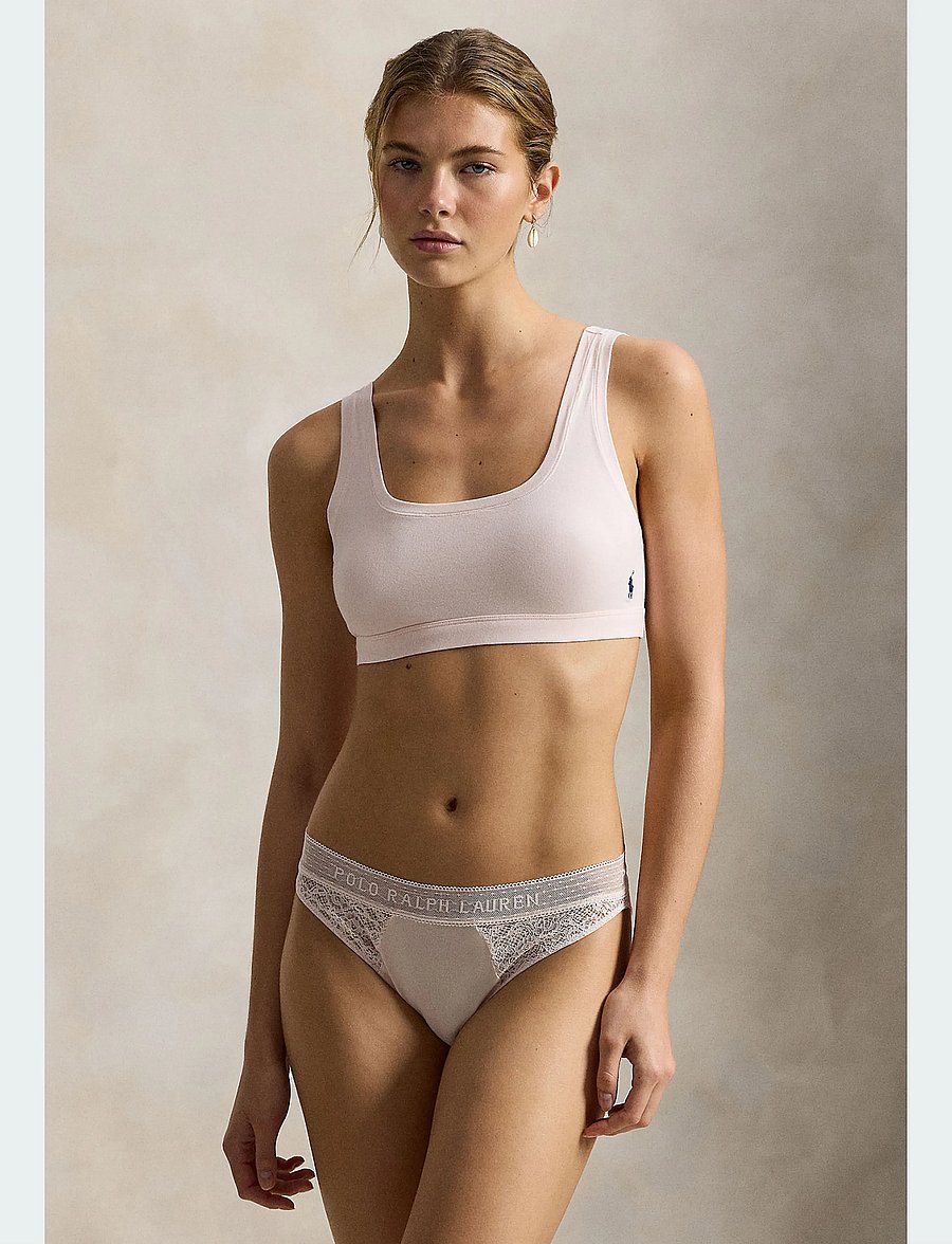 Polo Ralph Lauren Intimates - Stretch Cotton Bralette - bralette - gardenrose - 0