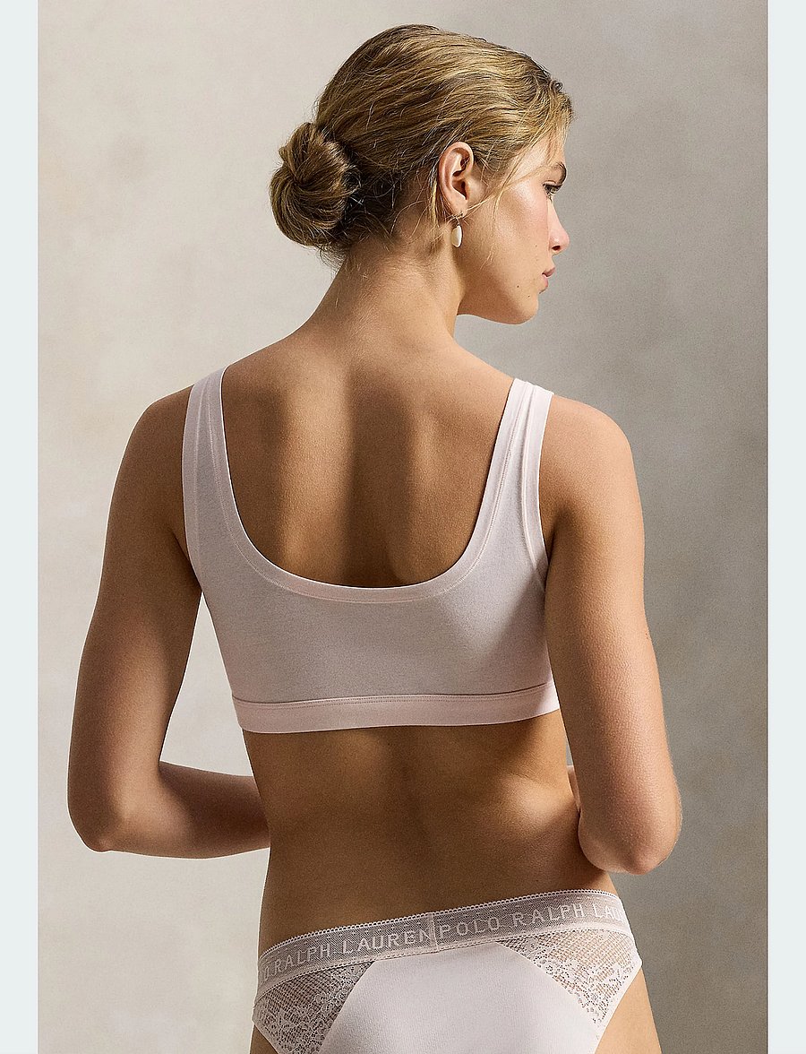 Polo Ralph Lauren Intimates - Stretch Cotton Bralette - bralette - gardenrose - 2