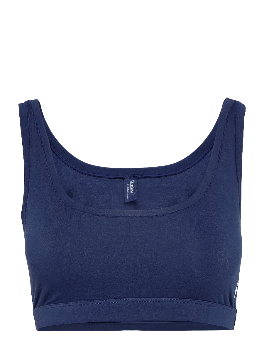 Polo Ralph Lauren Intimates - Stretch Cotton Bralette - bralette - navy - 1