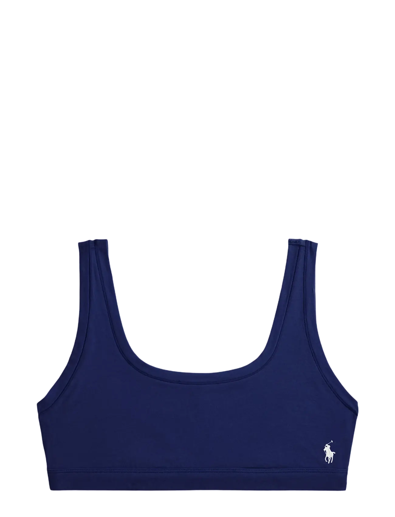 Polo Ralph Lauren Intimates Stretch Cotton Bralette - Polo Ralph Lauren Intimates - NAVY / navy