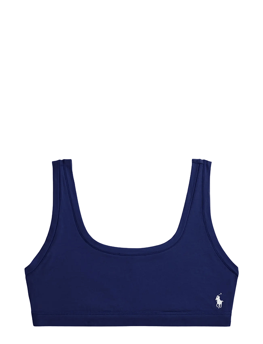 Polo Ralph Lauren Intimates - Stretch Cotton Bralette - bralette - navy - 1