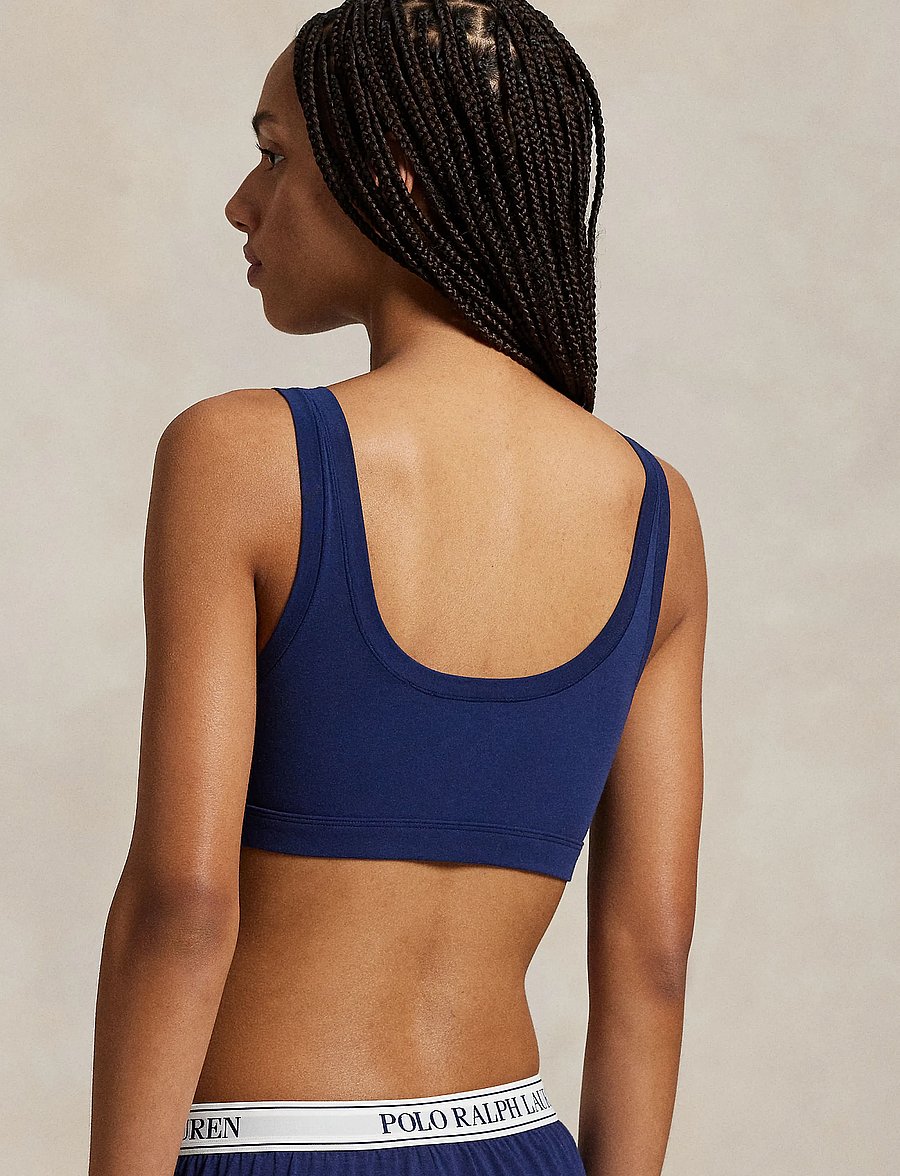 Polo Ralph Lauren Intimates - Stretch Cotton Bralette - bralette - navy - 3