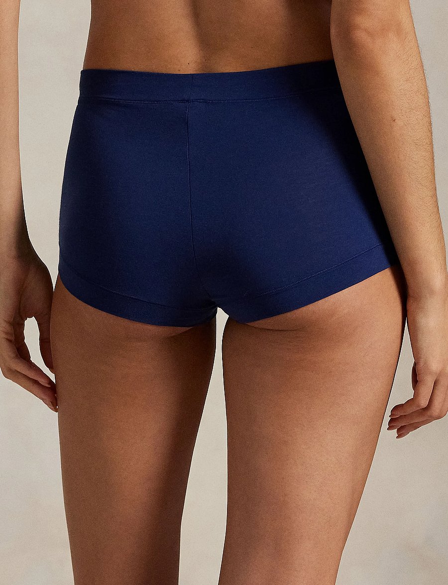 Polo Ralph Lauren Intimates - Stretch Cotton Girl Short - hipster & hotpants - navy - 3