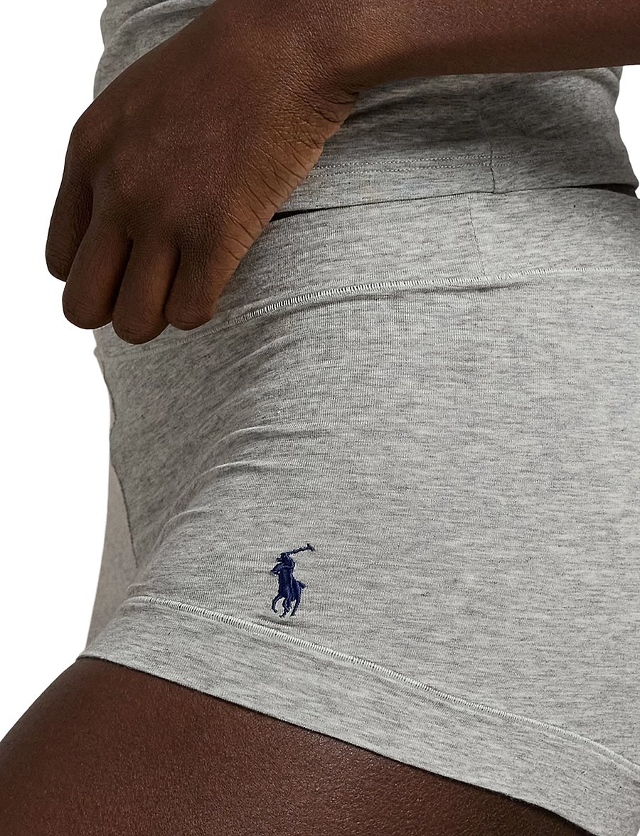 Polo Ralph Lauren Intimates - Stretch Cotton Girl Short - hipster & hotpants - heathergrey - 0