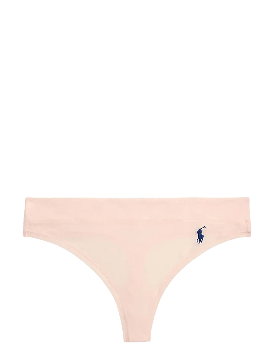 Polo Ralph Lauren Intimates - Stretch Cotton Low-Rise Thong - stringtrosor - gardenrose - 1