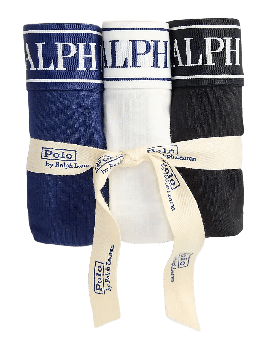 Polo Ralph Lauren Intimates - Logo-Waistband Thong 3-Pack Set - stringtrosor - assorted - 2