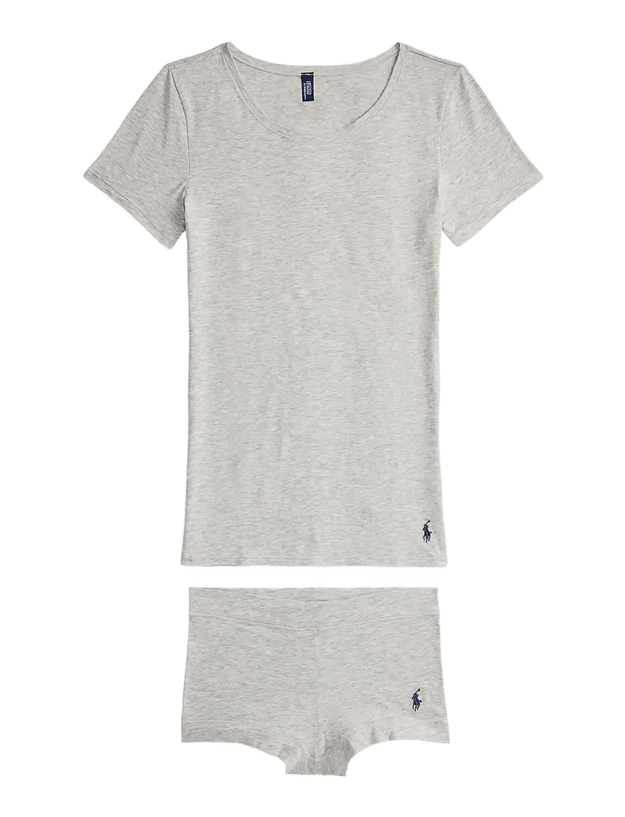 Polo Ralph Lauren Intimates - Shirt & T-shirt set - pyjamas - heathergrey - 1