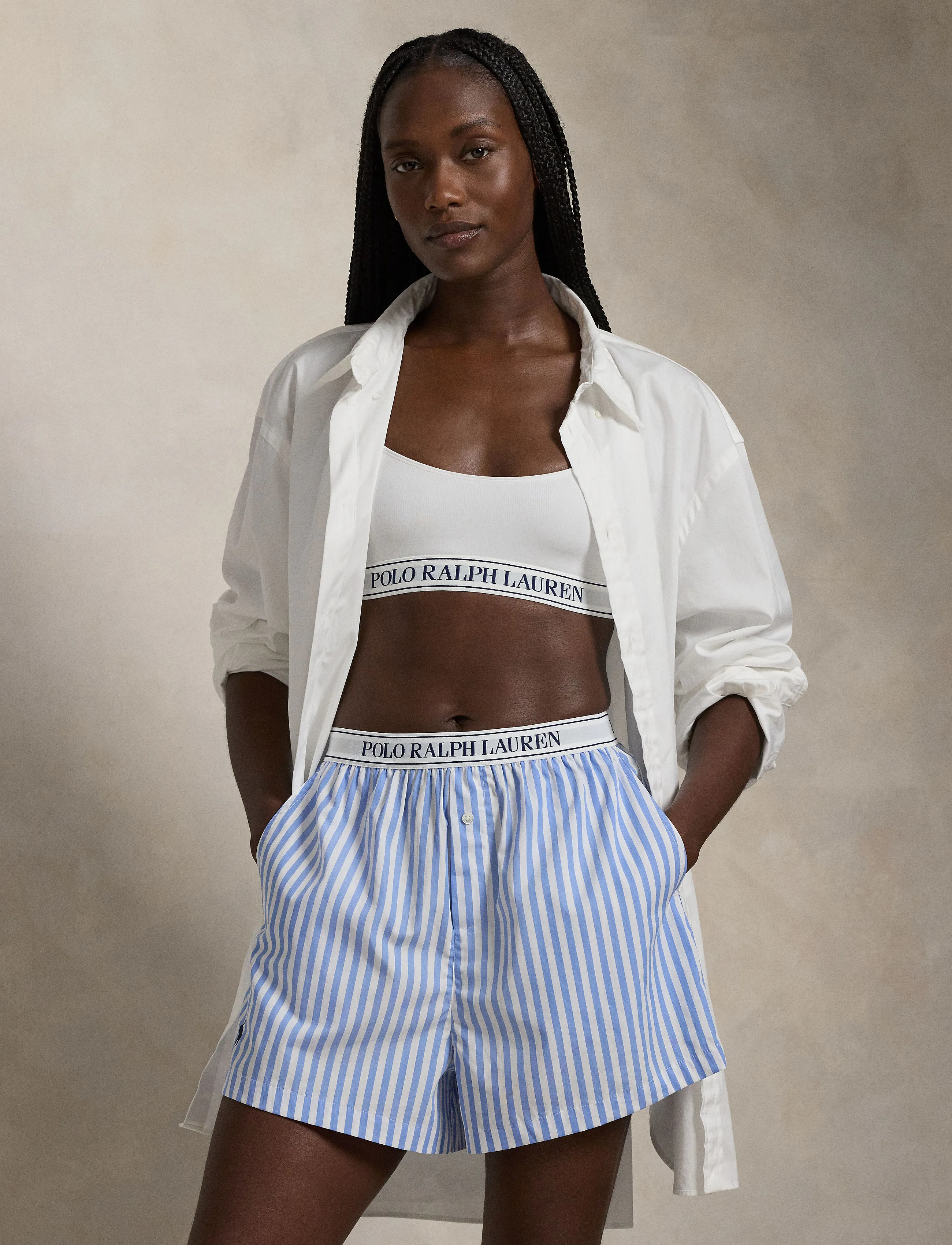 Polo Ralph Lauren Intimates - Striped Cotton Boxer - pyjamasshorts - widestripe - 2
