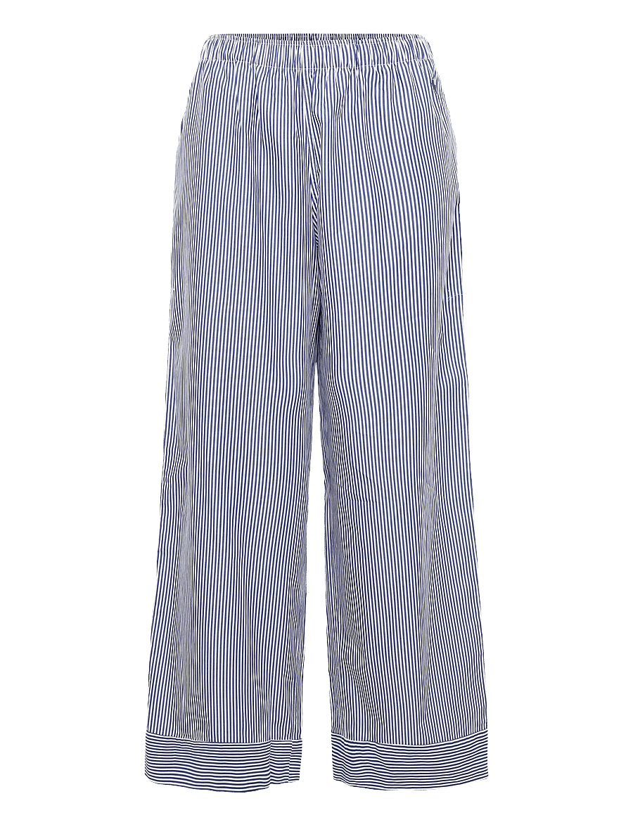 Polo Ralph Lauren Intimates - Cotton Poplin Long-Sleeve Pajama Set - pyjamas - prlstripe - 3