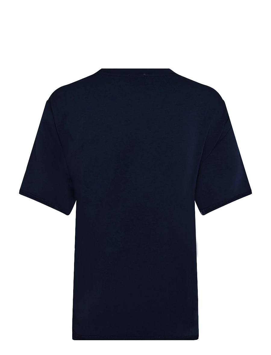 Polo Ralph Lauren Intimates - French Terry Short-Sleeve Pajama Set - pyjamas - navy - 2