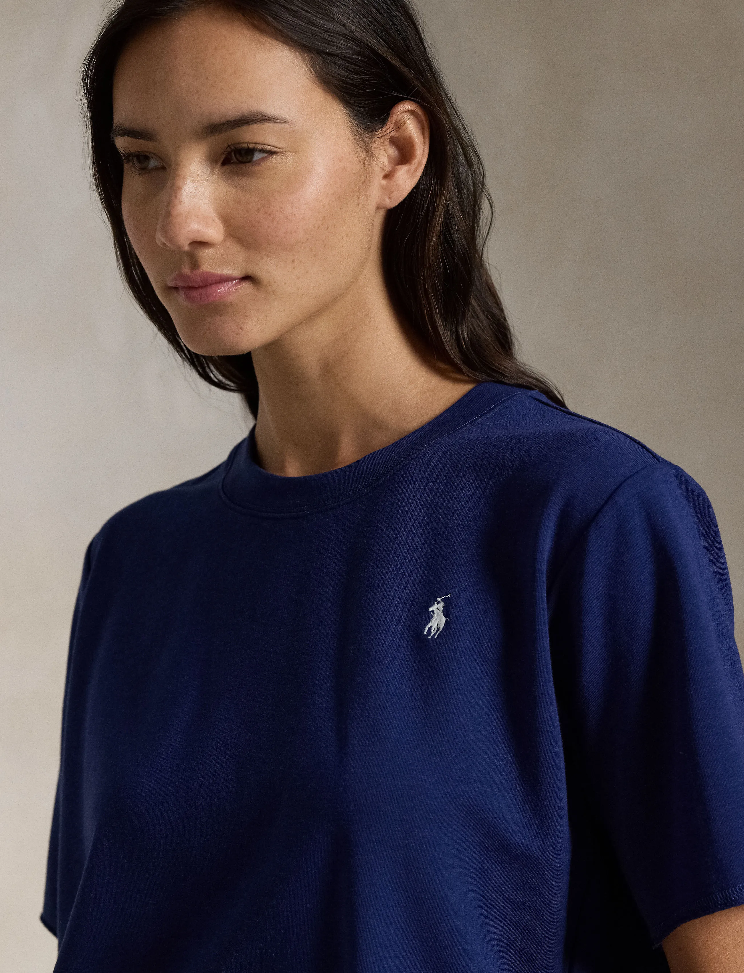 Polo Ralph Lauren Intimates - French Terry Short-Sleeve Pajama Set - pyjamas - navy - 4