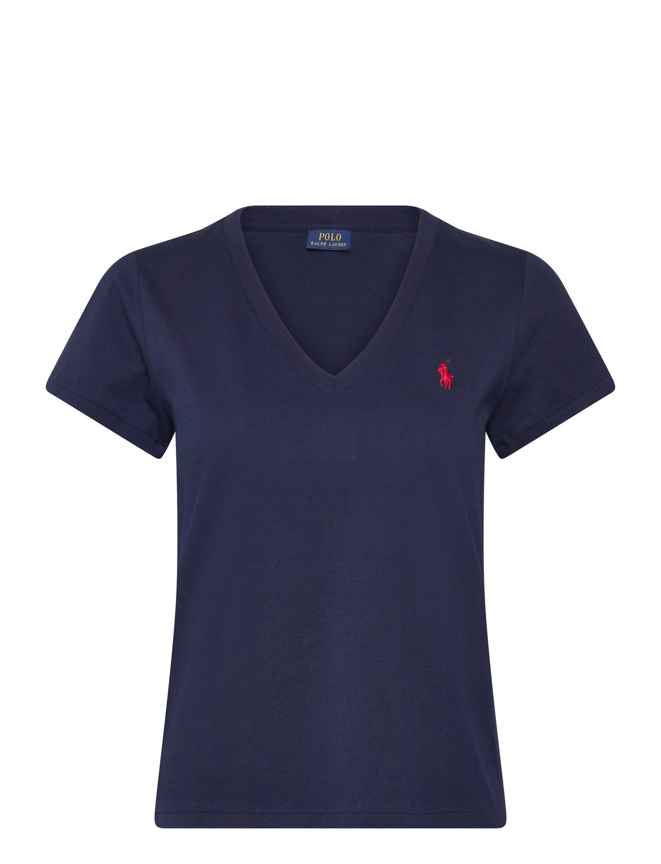 Polo Ralph Lauren Cotton Jersey V-Neck Tee - White - XS 2