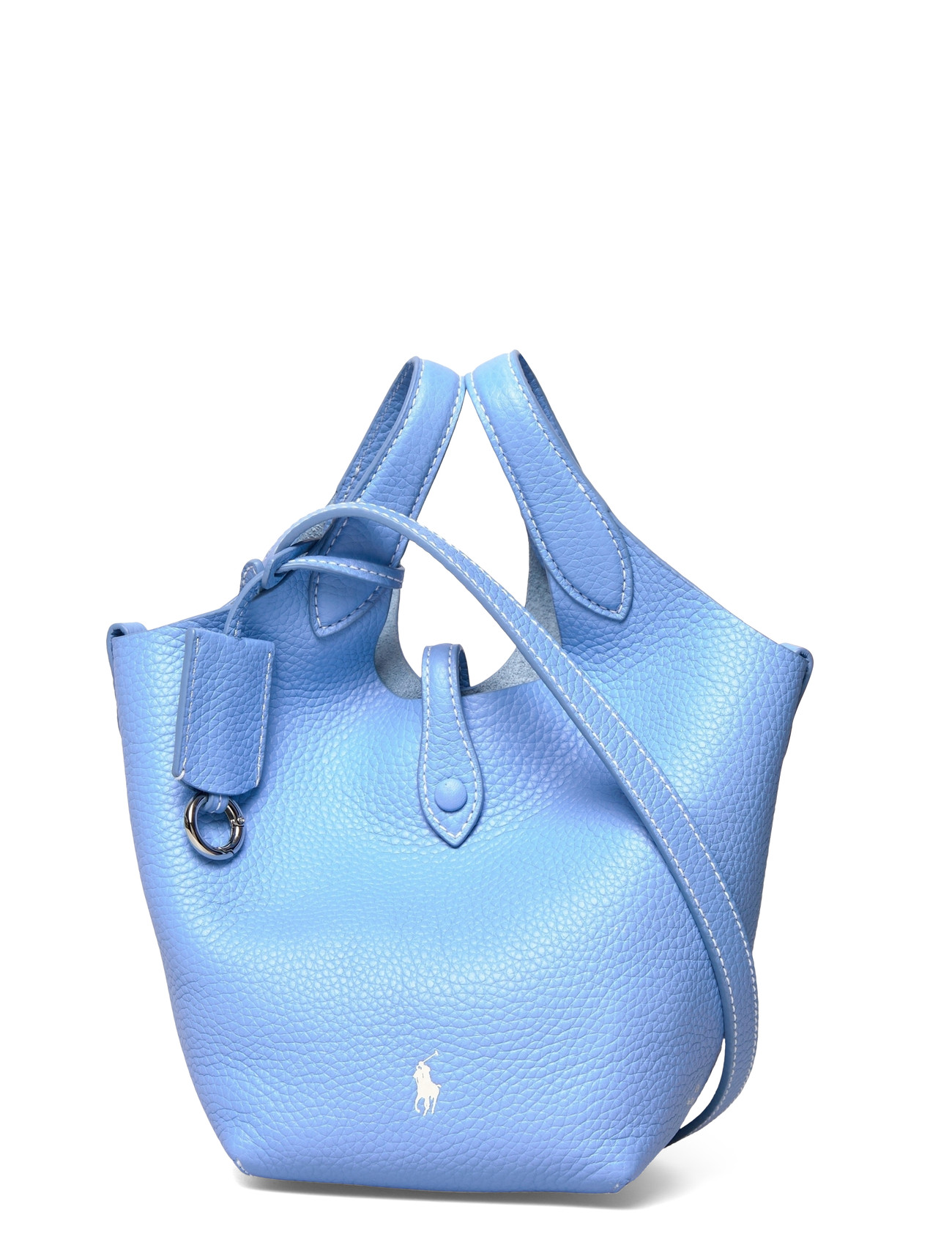Polo Ralph Lauren Polo Play Leather Small Tote & Crossbody - Orange - ONE SIZE 1