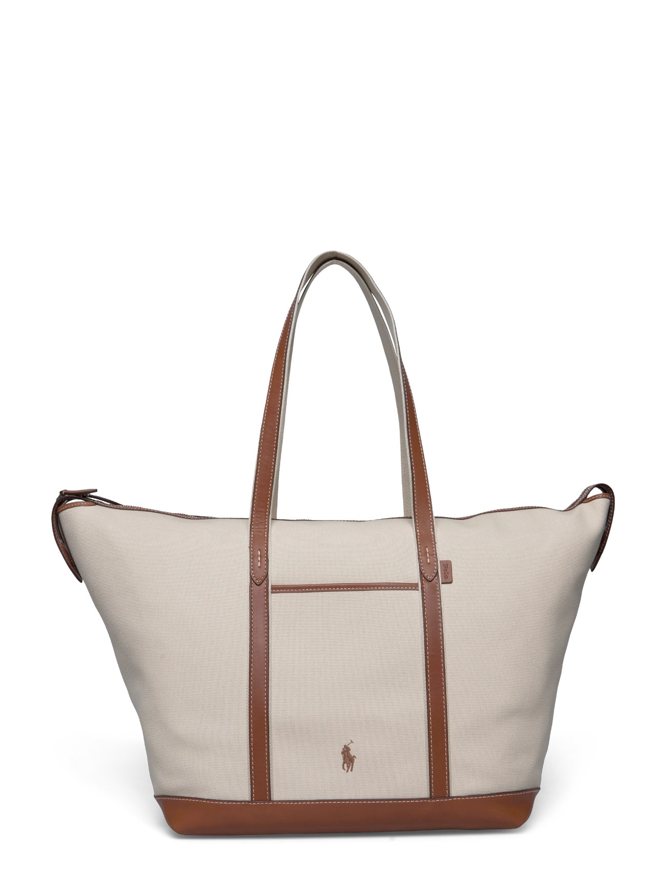 Polo Ralph Lauren Canvas/Leather-Lg Shp Tte-Tte-Lrg - - ONE SIZE 1