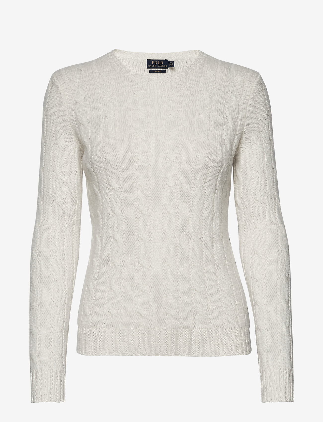 Polo Ralph Lauren - Cable-Knit Cashmere Sweater - cream - 0