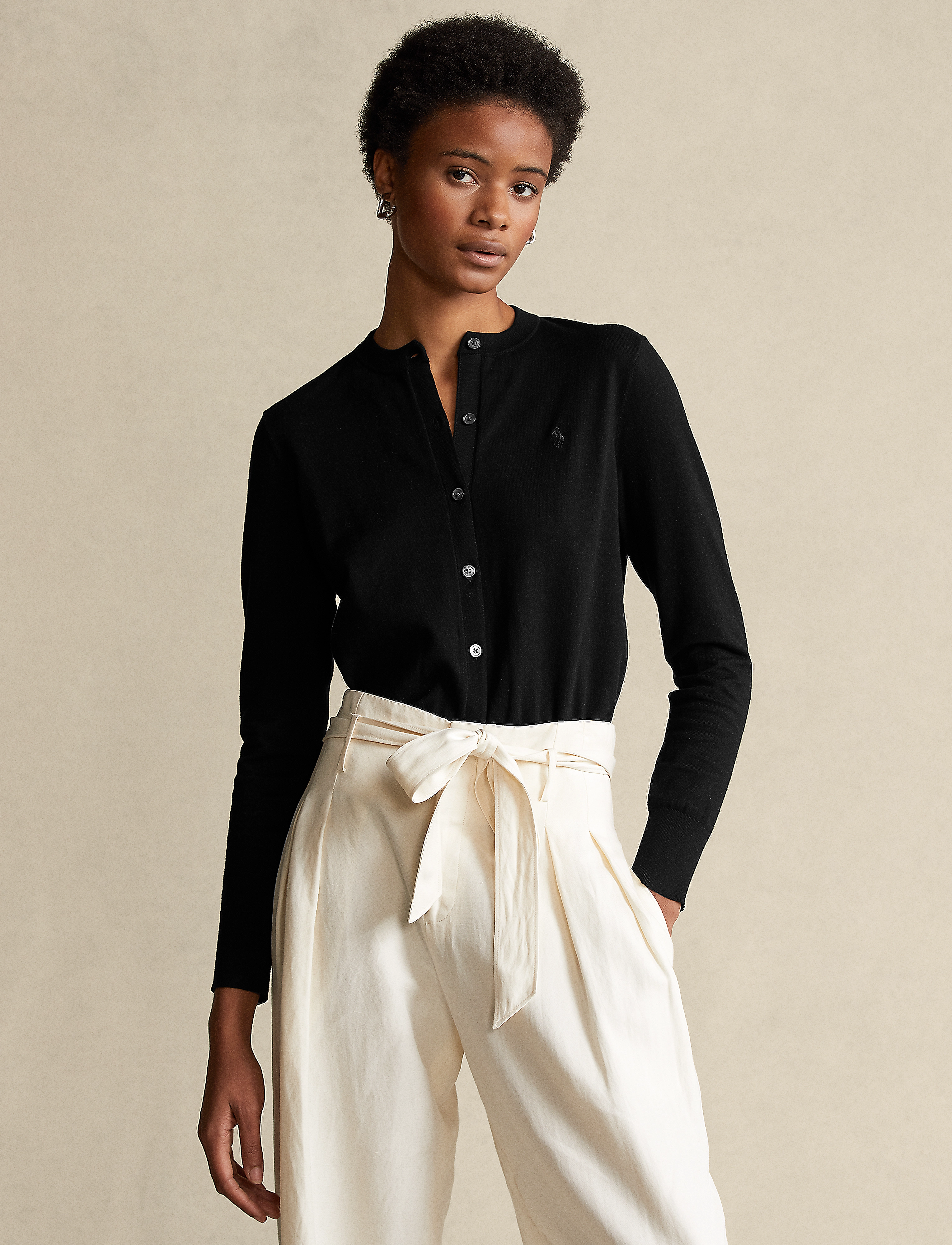 Polo Ralph Lauren - Cotton Cardigan - polo black - 2