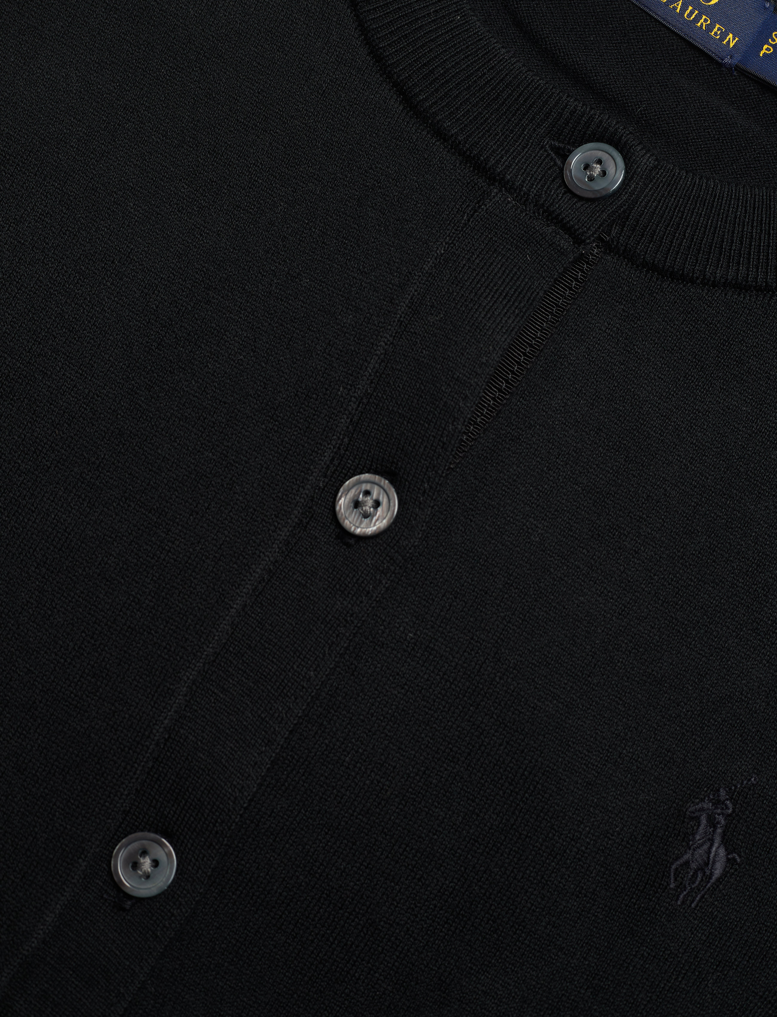 Polo Ralph Lauren - Cotton Cardigan - polo black - 3