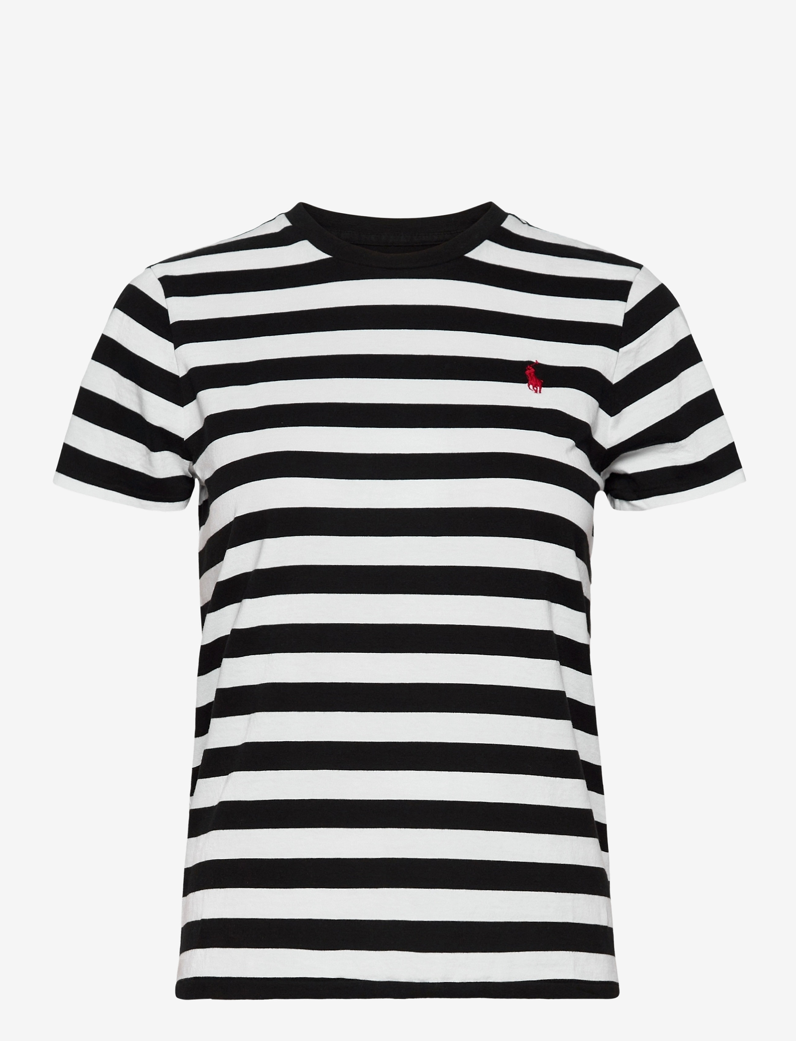 Polo Ralph Lauren - Striped Cotton Jersey Tee - white/ polo black - 1