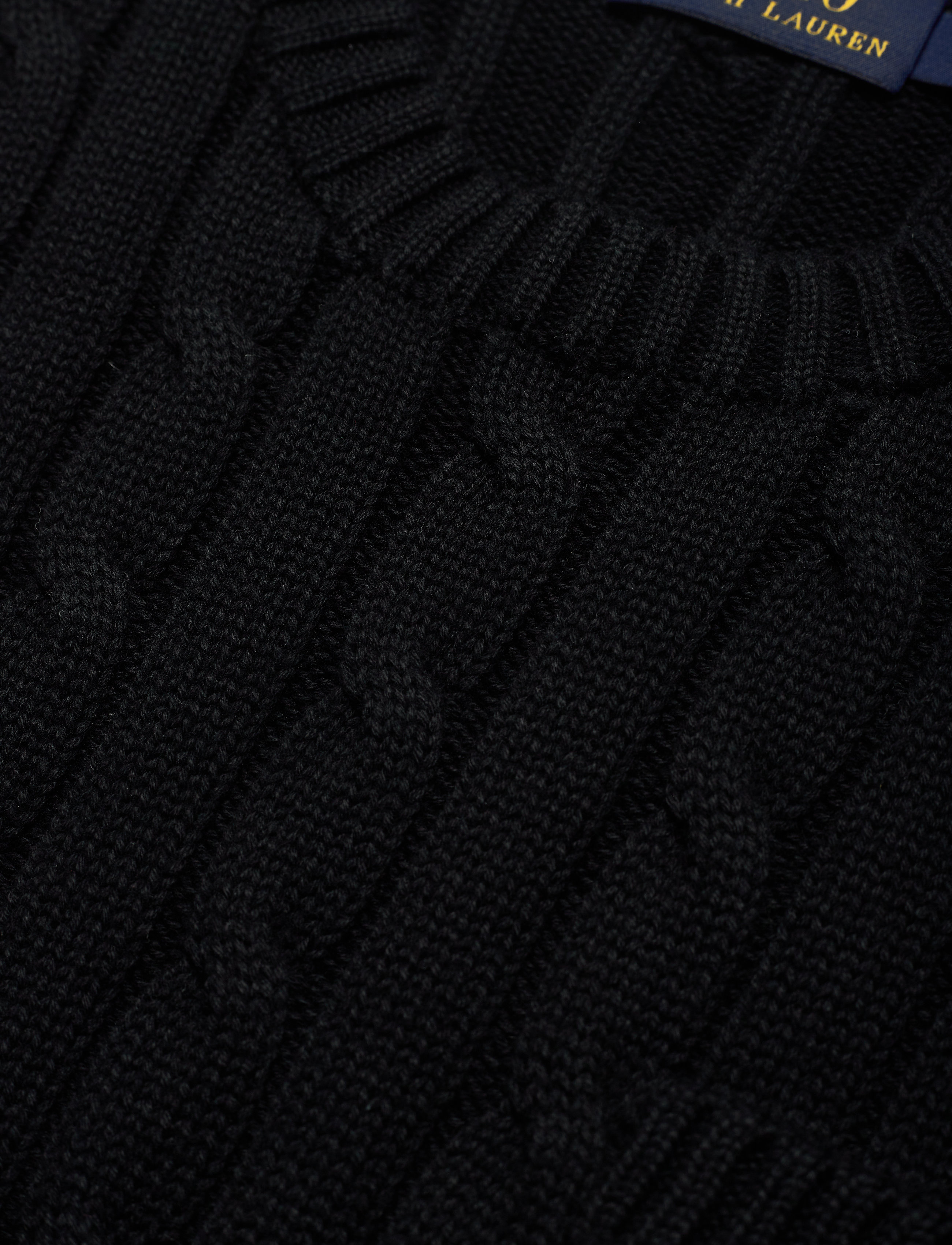 Polo Ralph Lauren - Cable-Knit Cotton Dress - polo black - 2