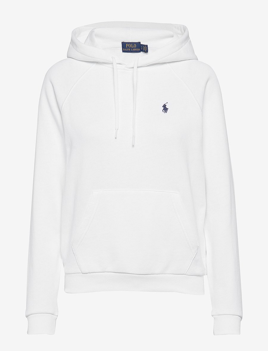 Polo Ralph Lauren - Fleece Pullover Hoodie - sweatshirts & hoodies - white - 0