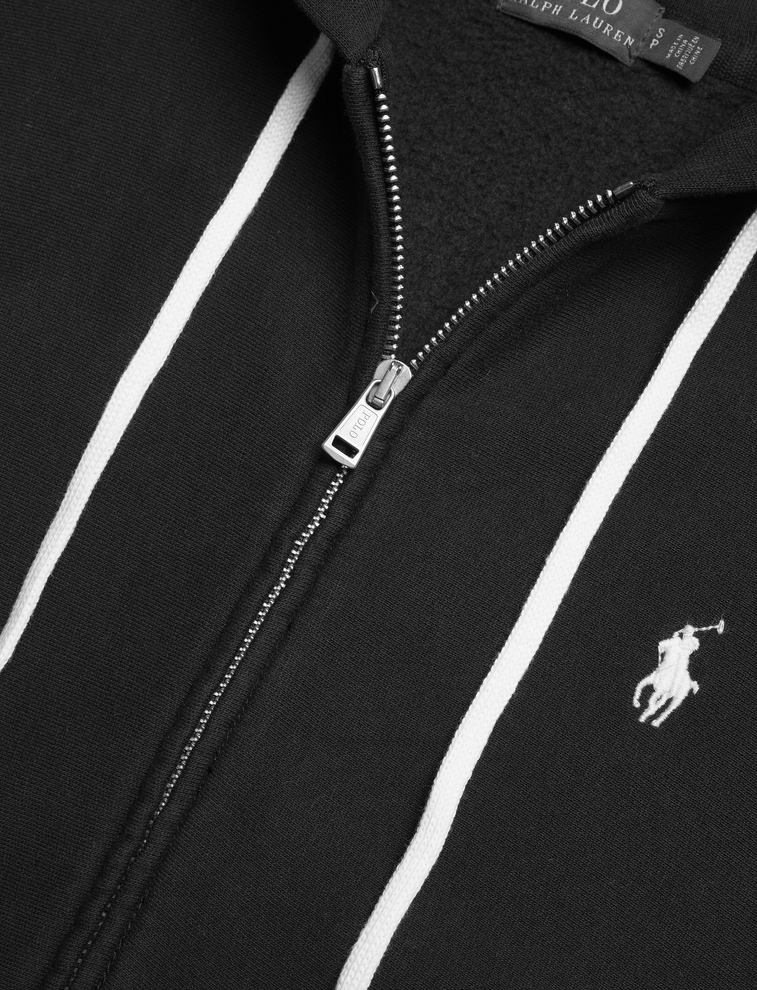 Polo Ralph Lauren - Fleece Full-Zip Hoodie - sweatshirts et sweats à capuche - polo black - 2
