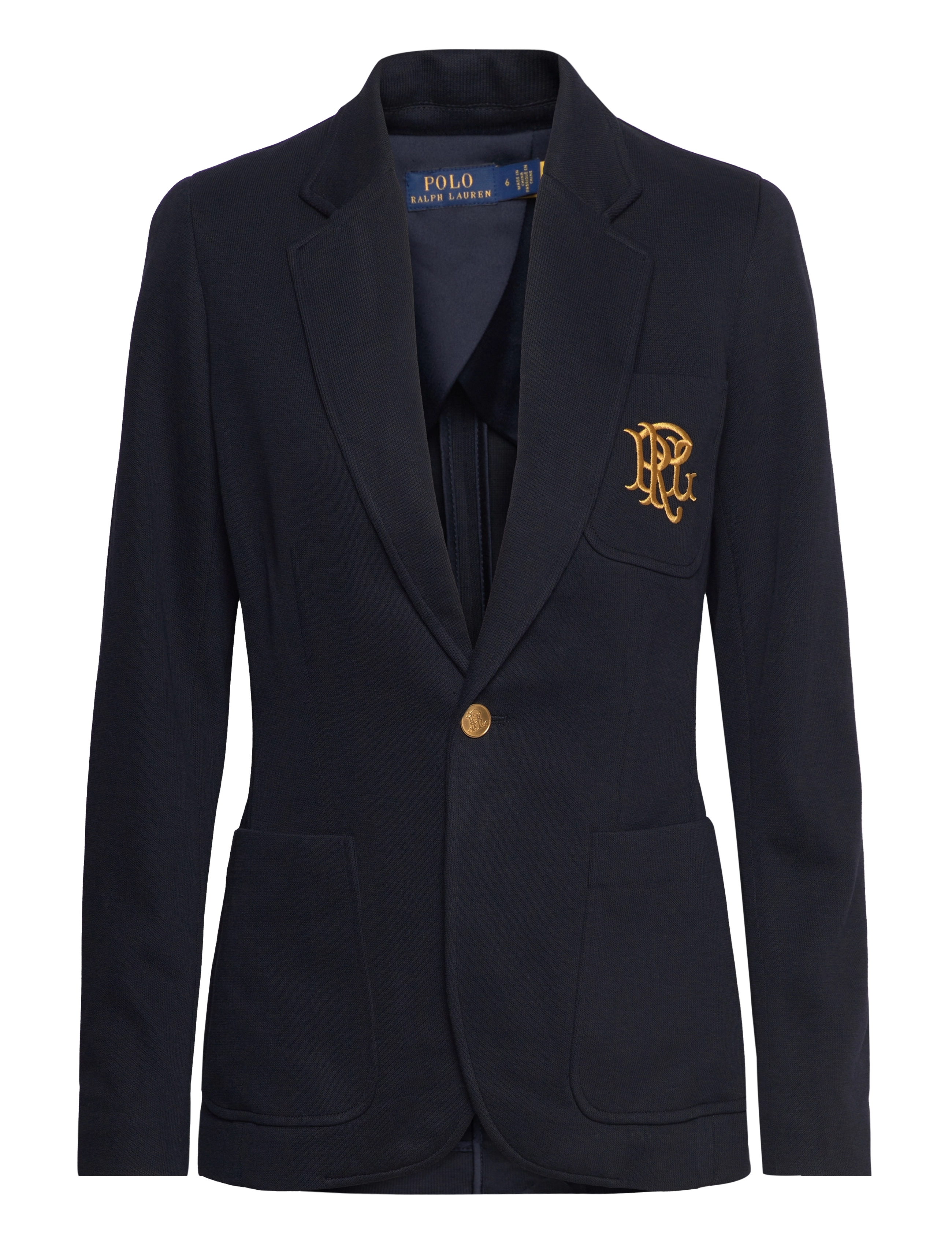Polo Ralph Lauren - Double-Knit Jacquard Blazer - blazers met één knopenrij - park avenue navy - 1