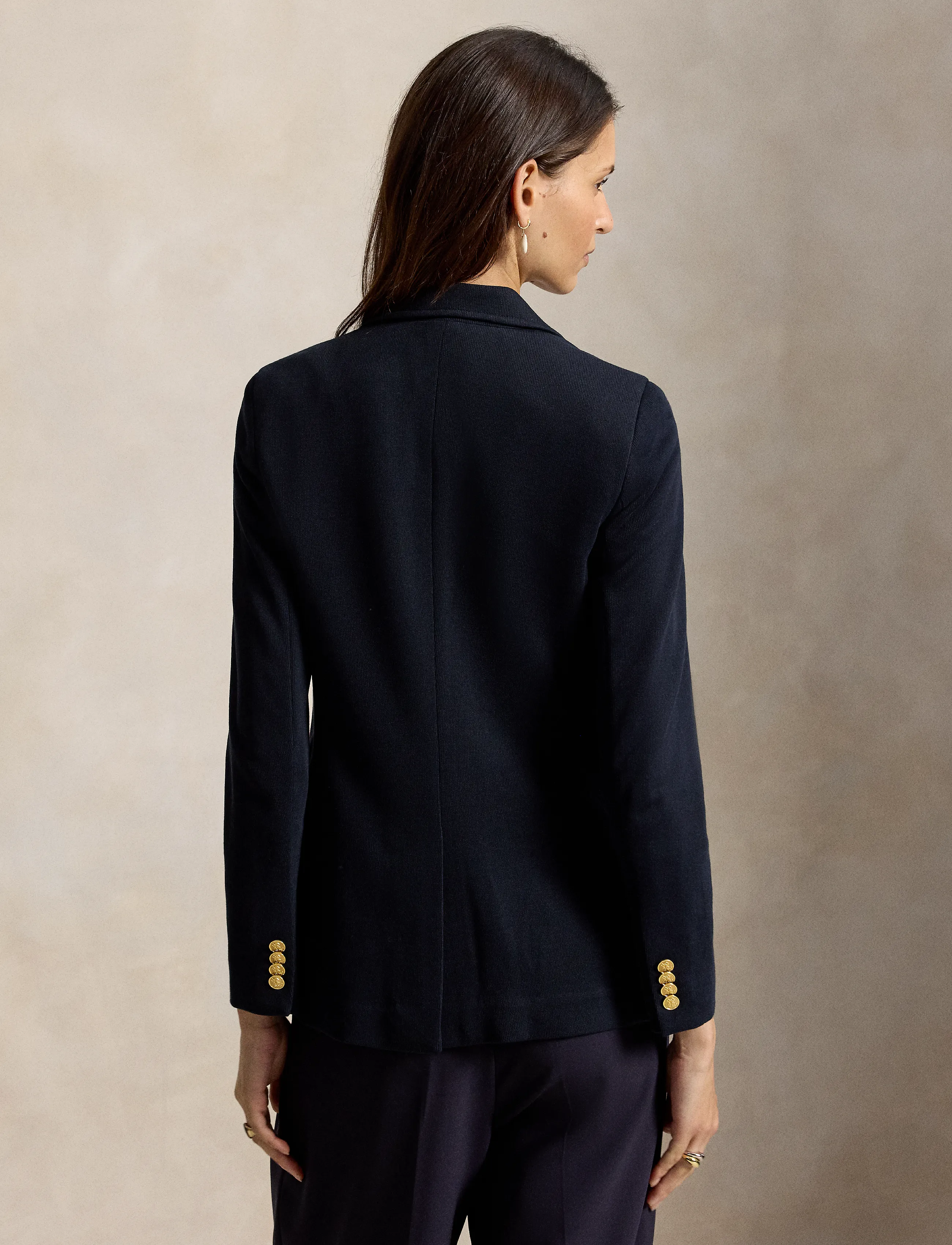 Polo Ralph Lauren - Double-Knit Jacquard Blazer - einreihige blazer - park avenue navy - 3