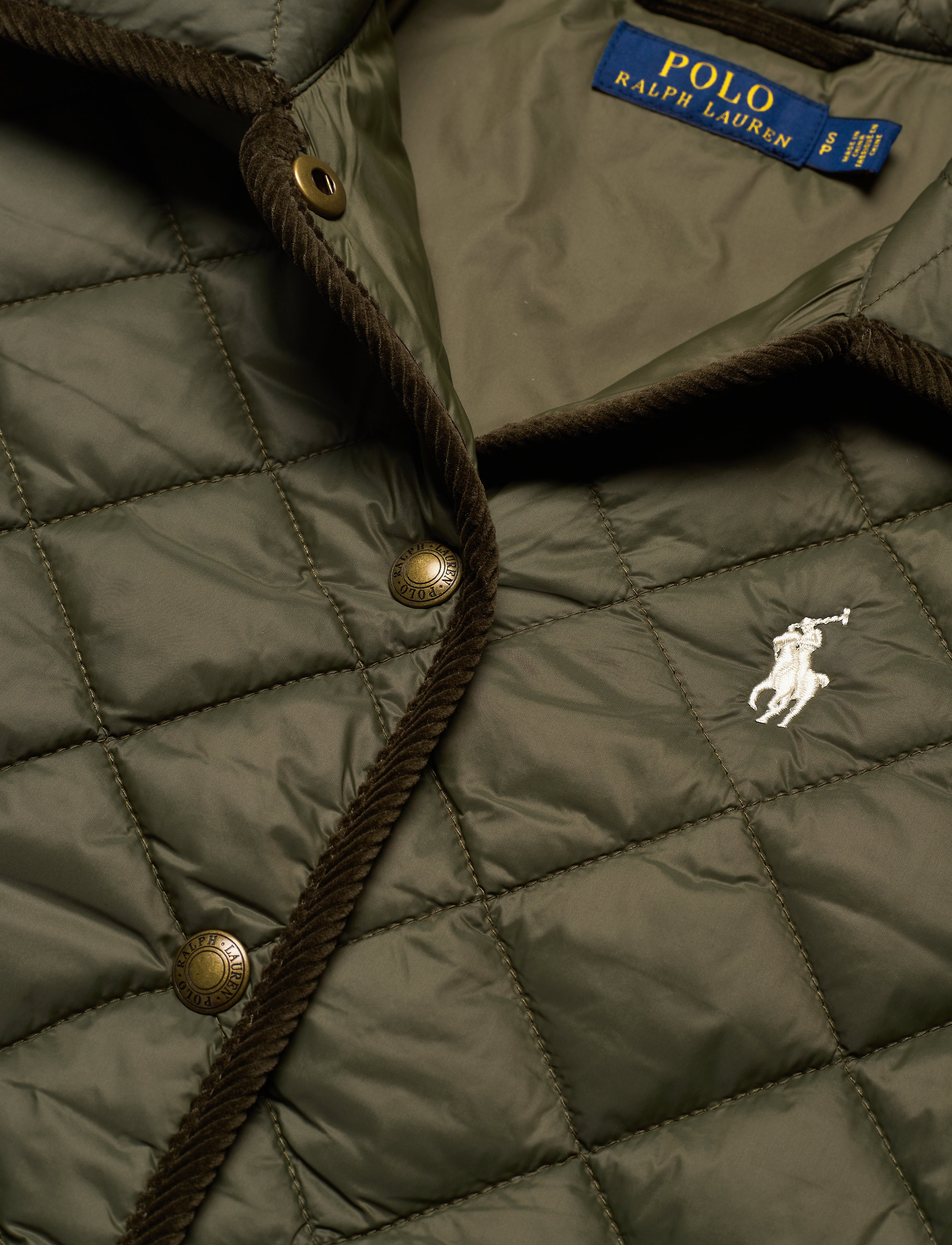 Polo Ralph Lauren - Cropped Barn Jacket - expedition olive - 4