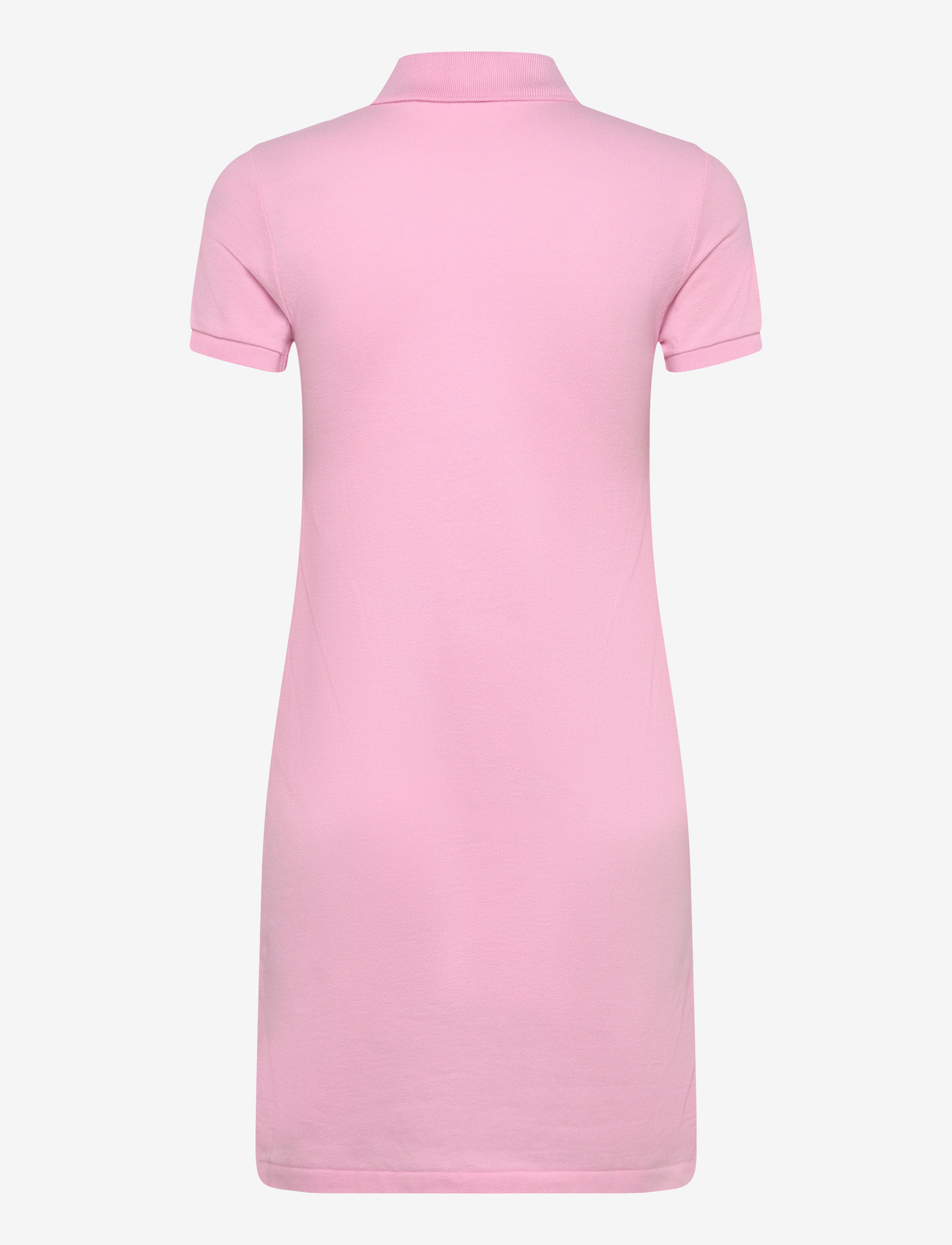 Polo Ralph Lauren - Cotton Mesh Polo Dress - t-shirtklänningar - carmel pink/c7349 - 1