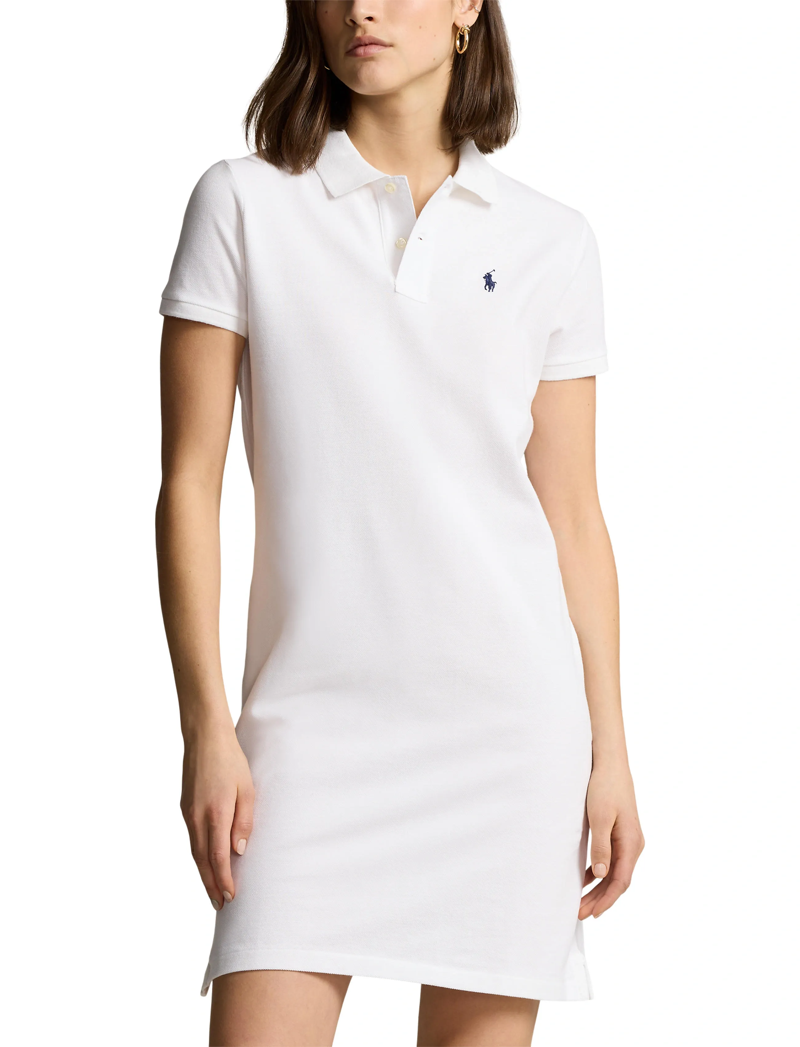 Polo Ralph Lauren Cotton Mesh Polo Dress korta klänningar dam – bild 5
