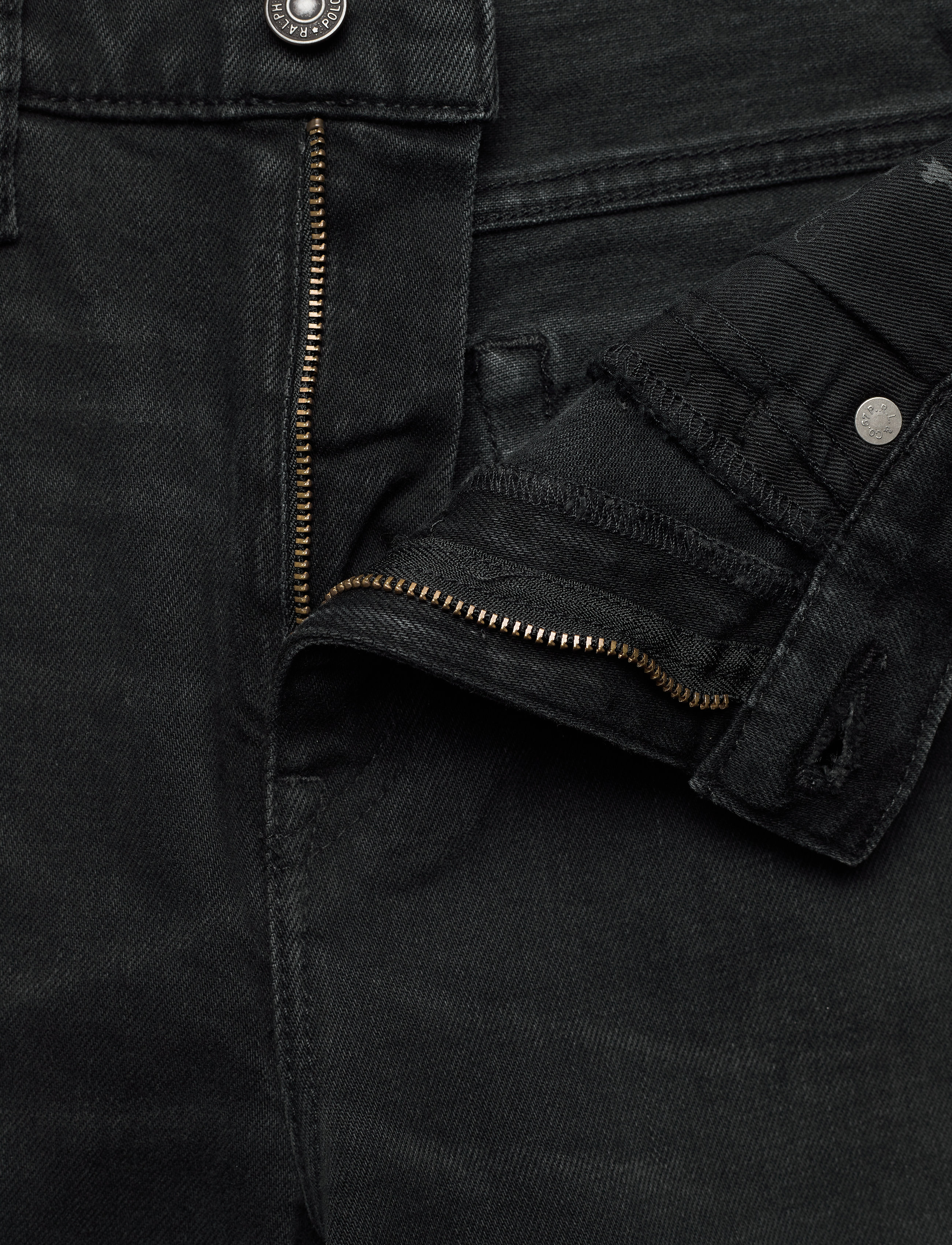 Polo Ralph Lauren - Tompkins High-Rise Skinny Jean - washed black - 3