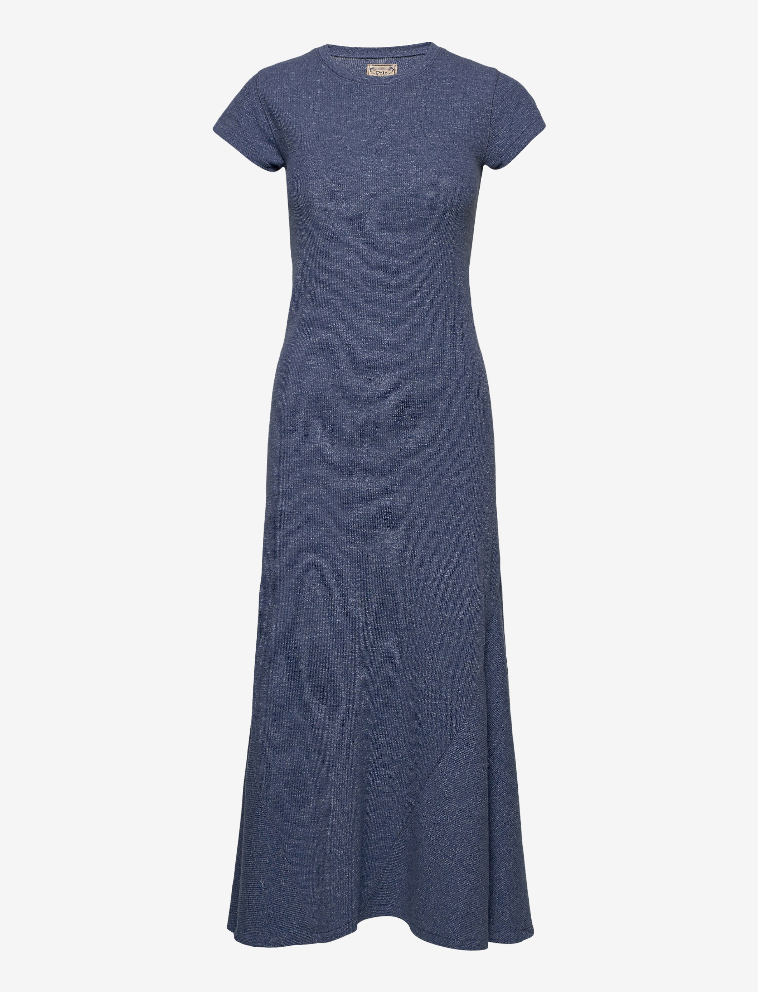 Polo Ralph Lauren - Cap-Sleeve Henley Dress - river blue heathe - 1