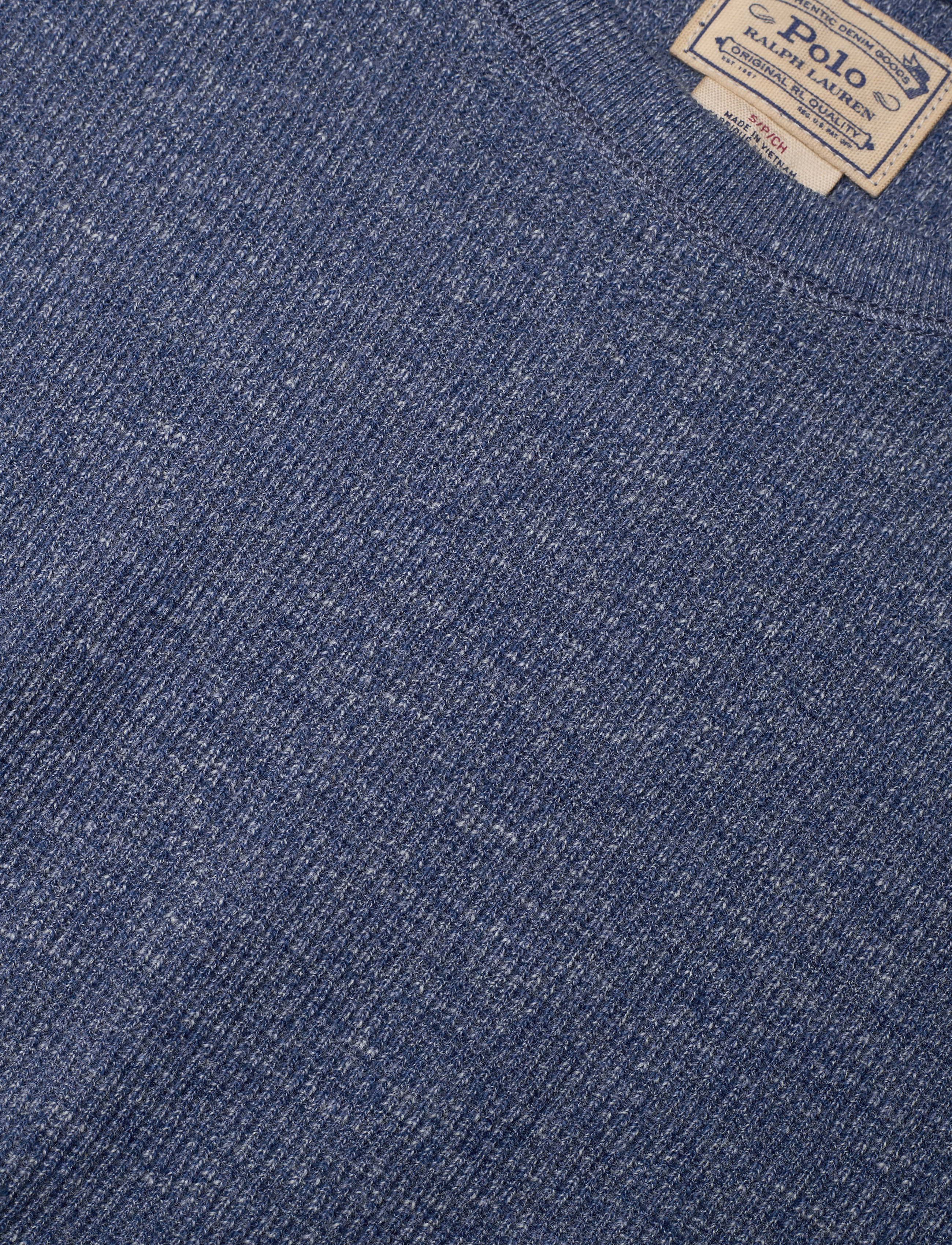 Polo Ralph Lauren - Cap-Sleeve Henley Dress - river blue heathe - 3