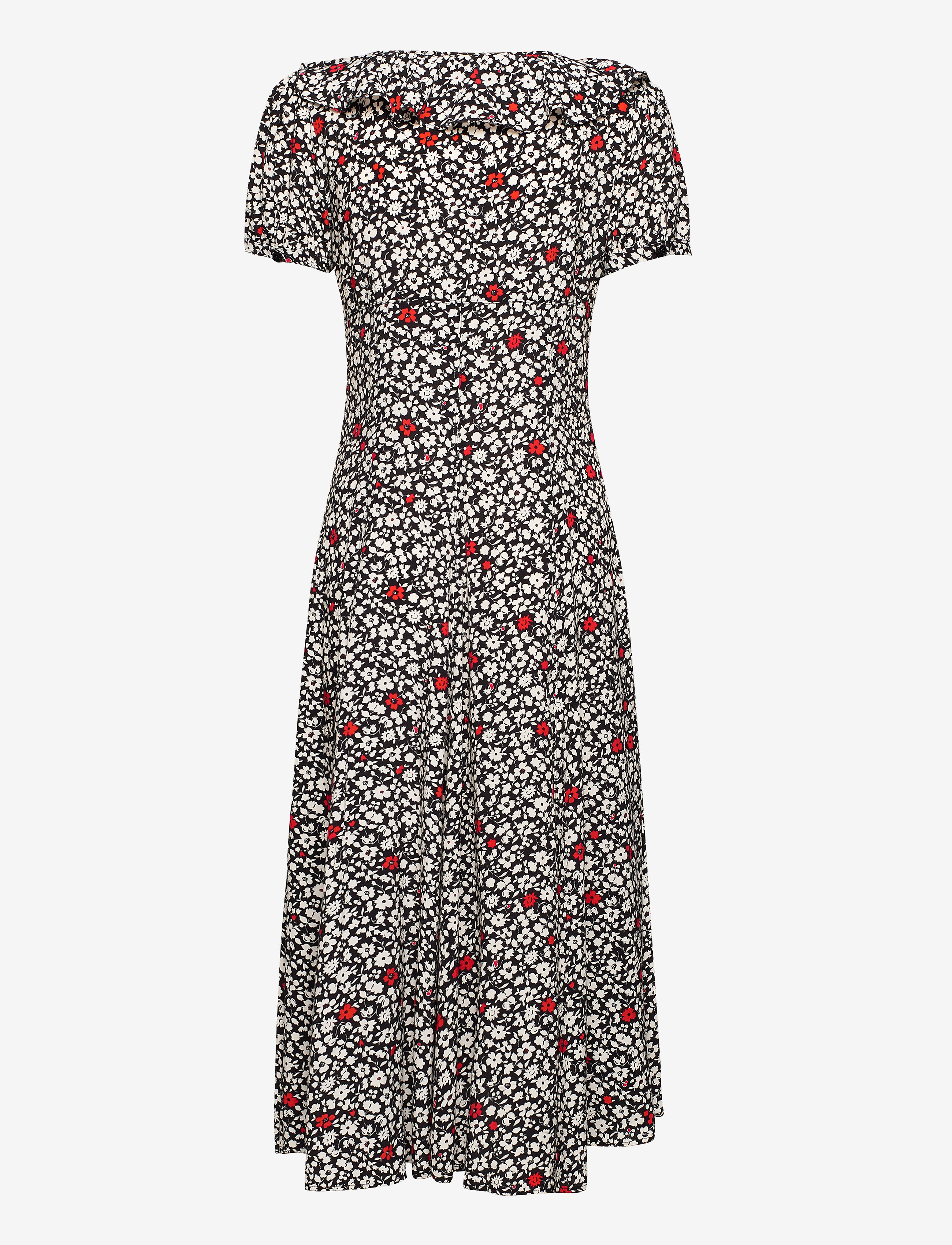 Polo Ralph Lauren - Floral Crepe Dress - 749 poppy field f - 2
