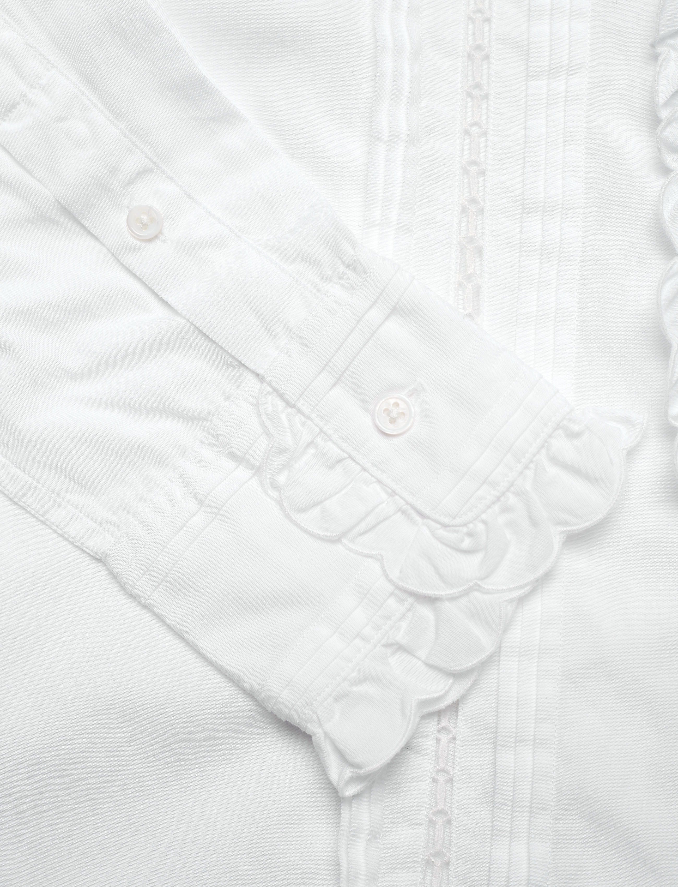 Polo Ralph Lauren - VINTAGE POPLIN-LSL-SHT - white - 4