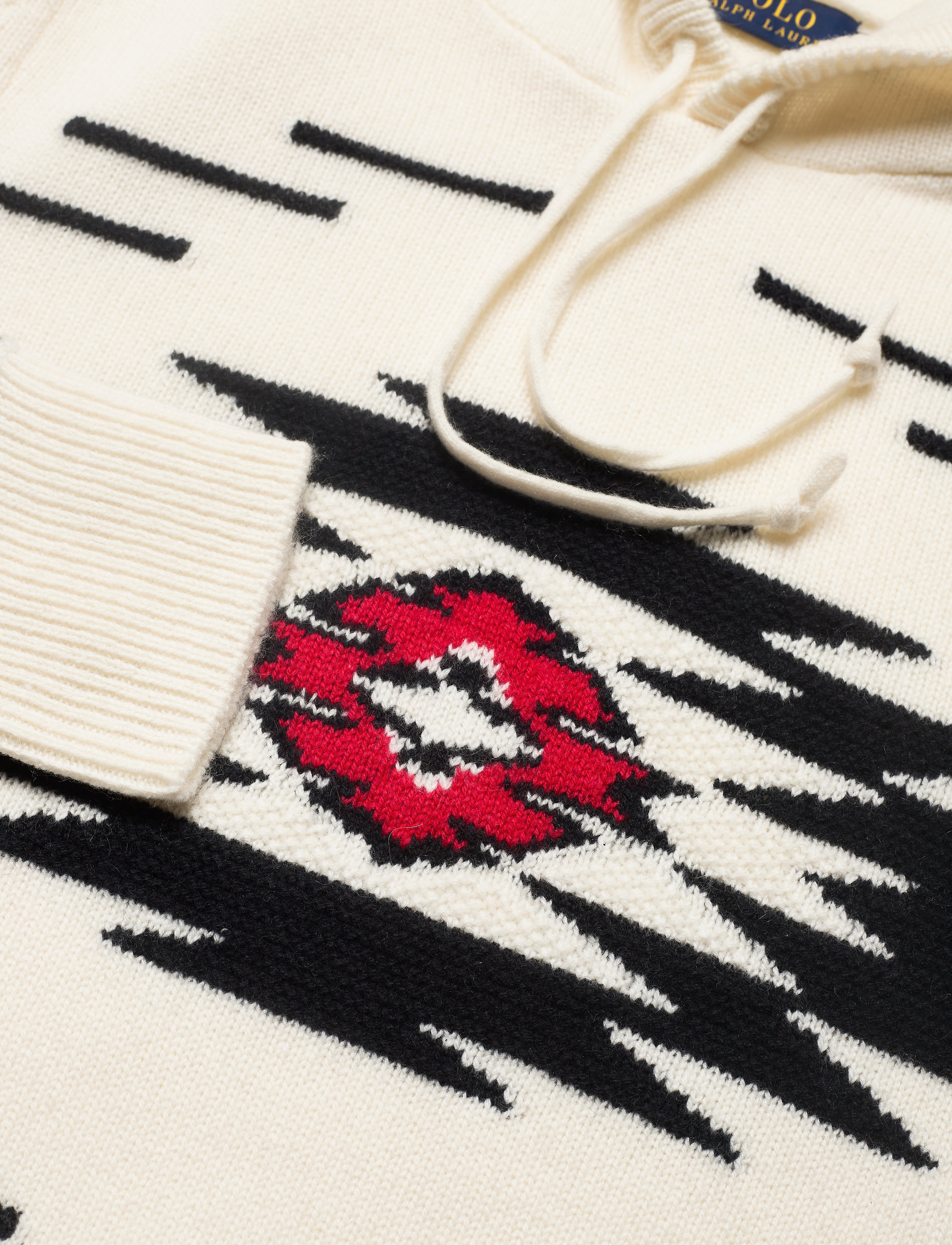 Polo Ralph Lauren - Wool-Blend Hoodie - cream multi - 3