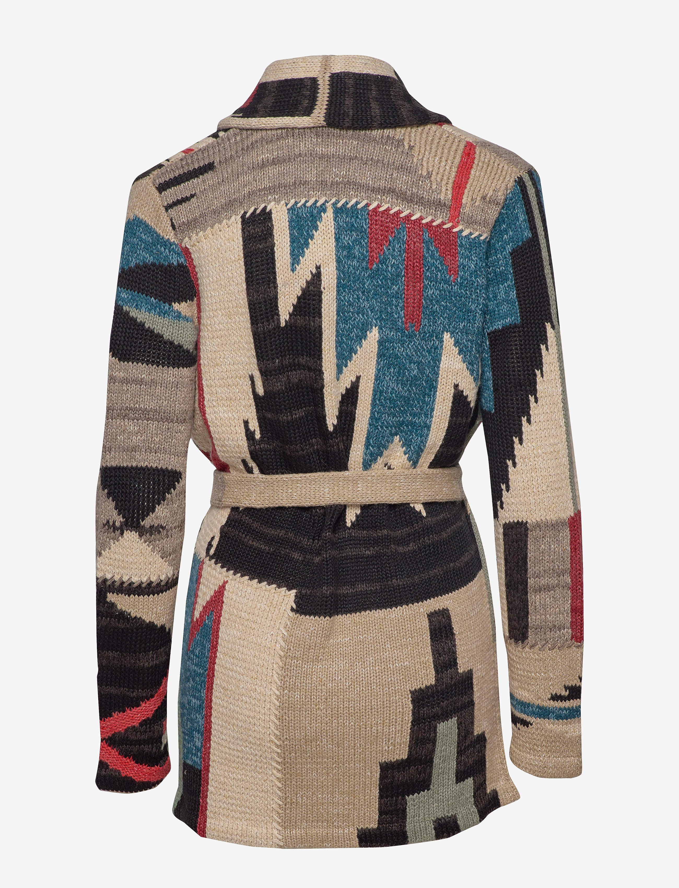 Polo Ralph Lauren - Patchwork Shawl Cardigan - multi - 2