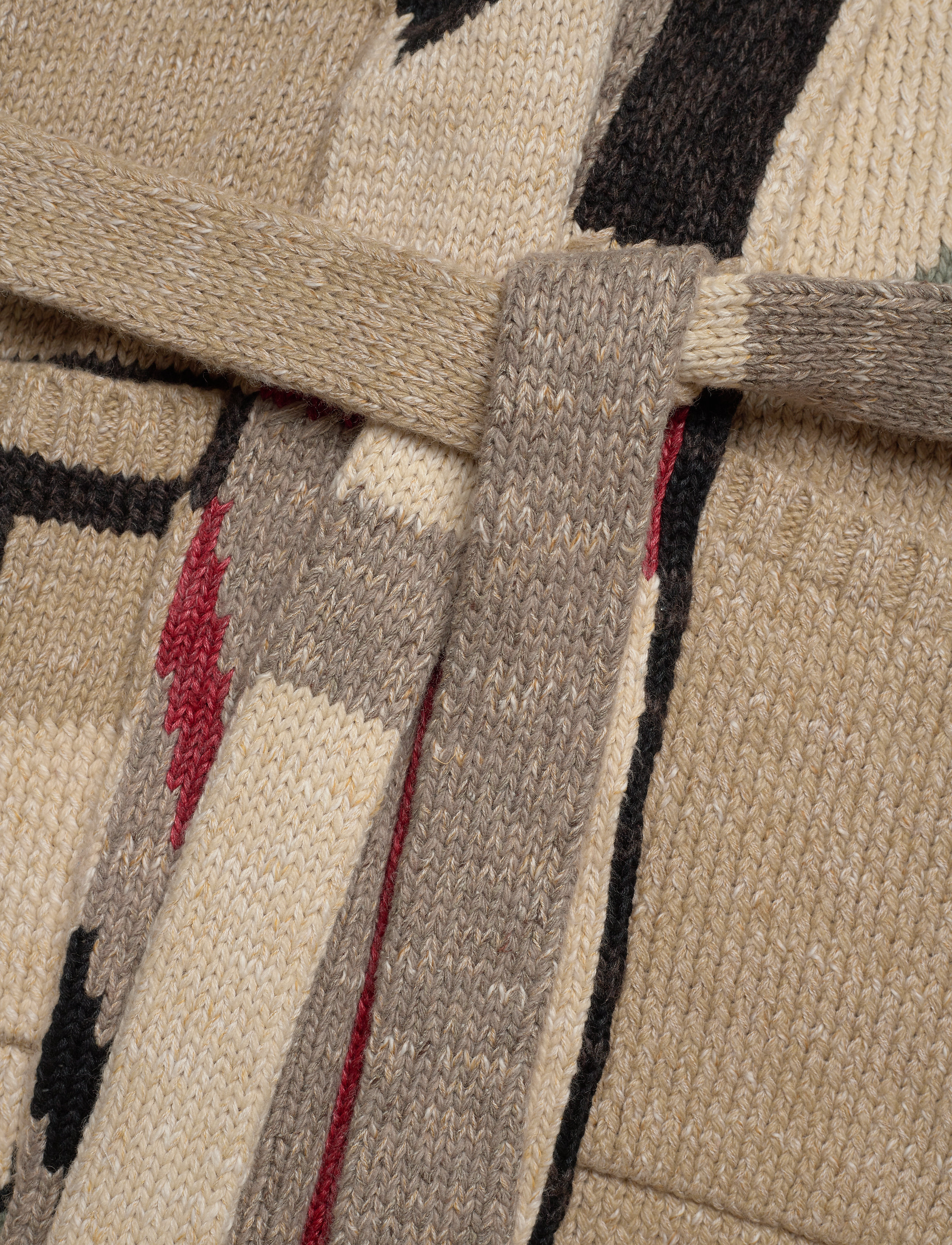 Polo Ralph Lauren - Patchwork Shawl Cardigan - multi - 4