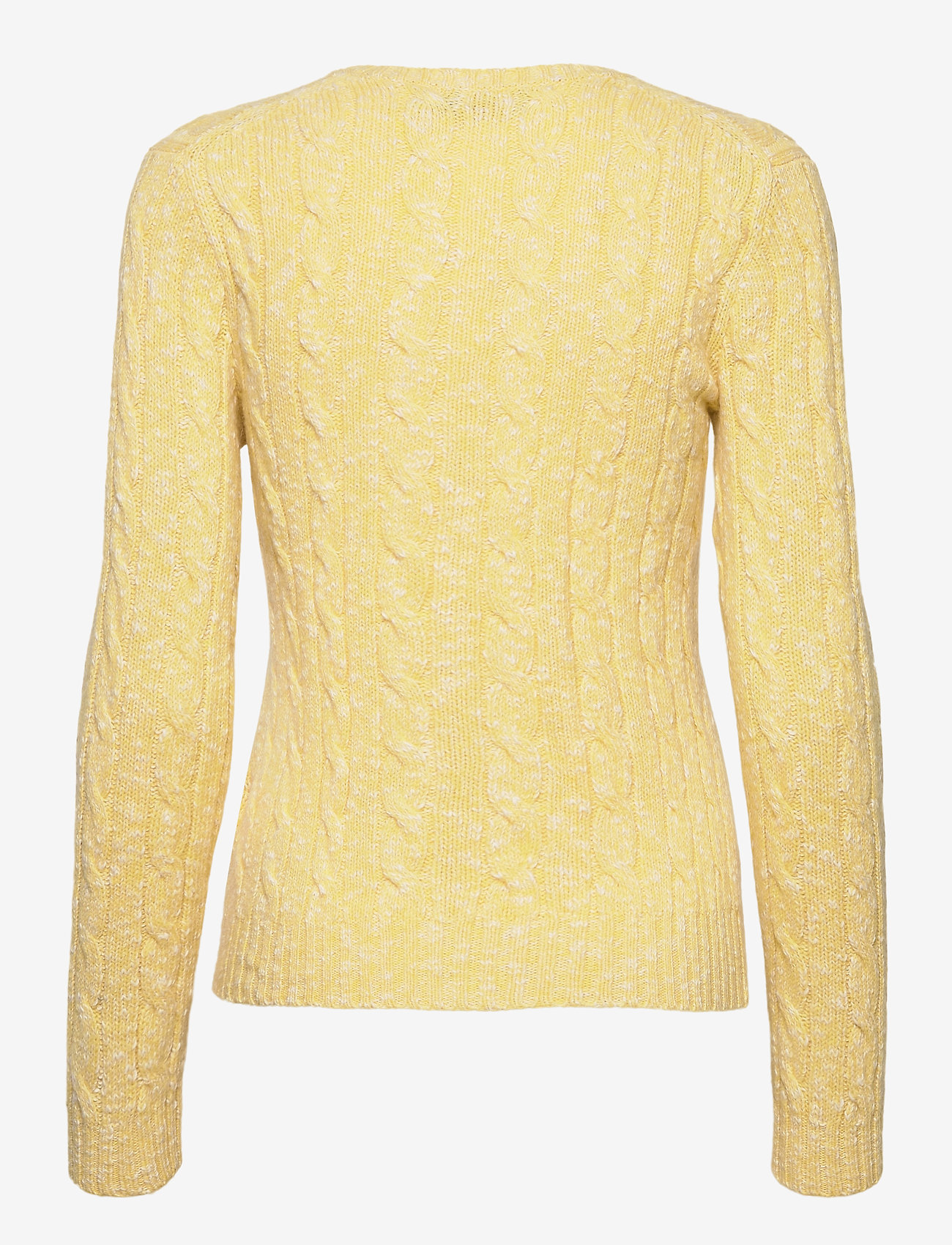 Polo Ralph Lauren - Cable-Knit Wool-Blend Sweater - light yellow ragg - 1