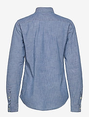 Polo Ralph Lauren - Straight Fit Cotton Chambray Shirt - krekli ar garām piedurknēm - bsr indigo - 1