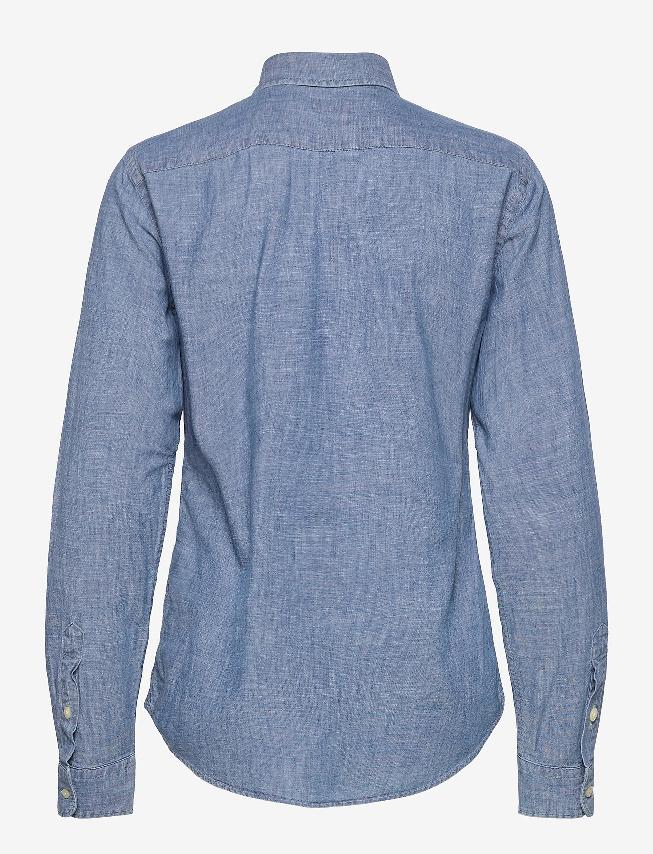 Polo Ralph Lauren - Straight Fit Cotton Chambray Shirt - bsr indigo - 1