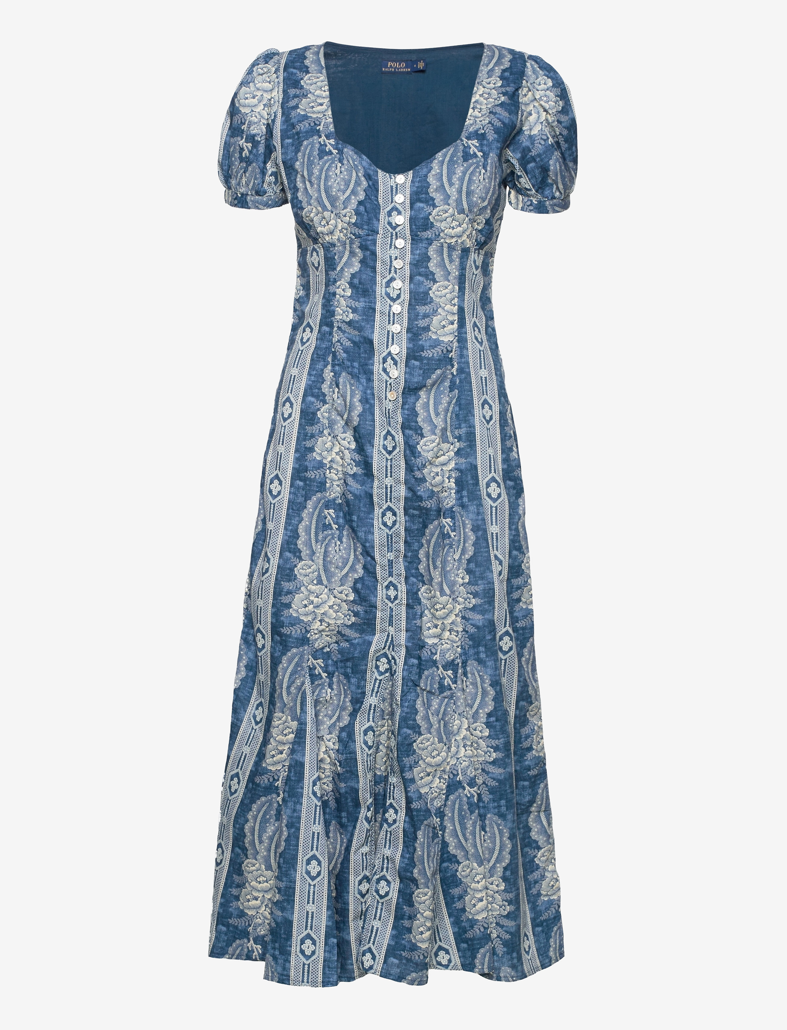 Polo Ralph Lauren - Floral Cotton Dress - 755 midnight blue - 1