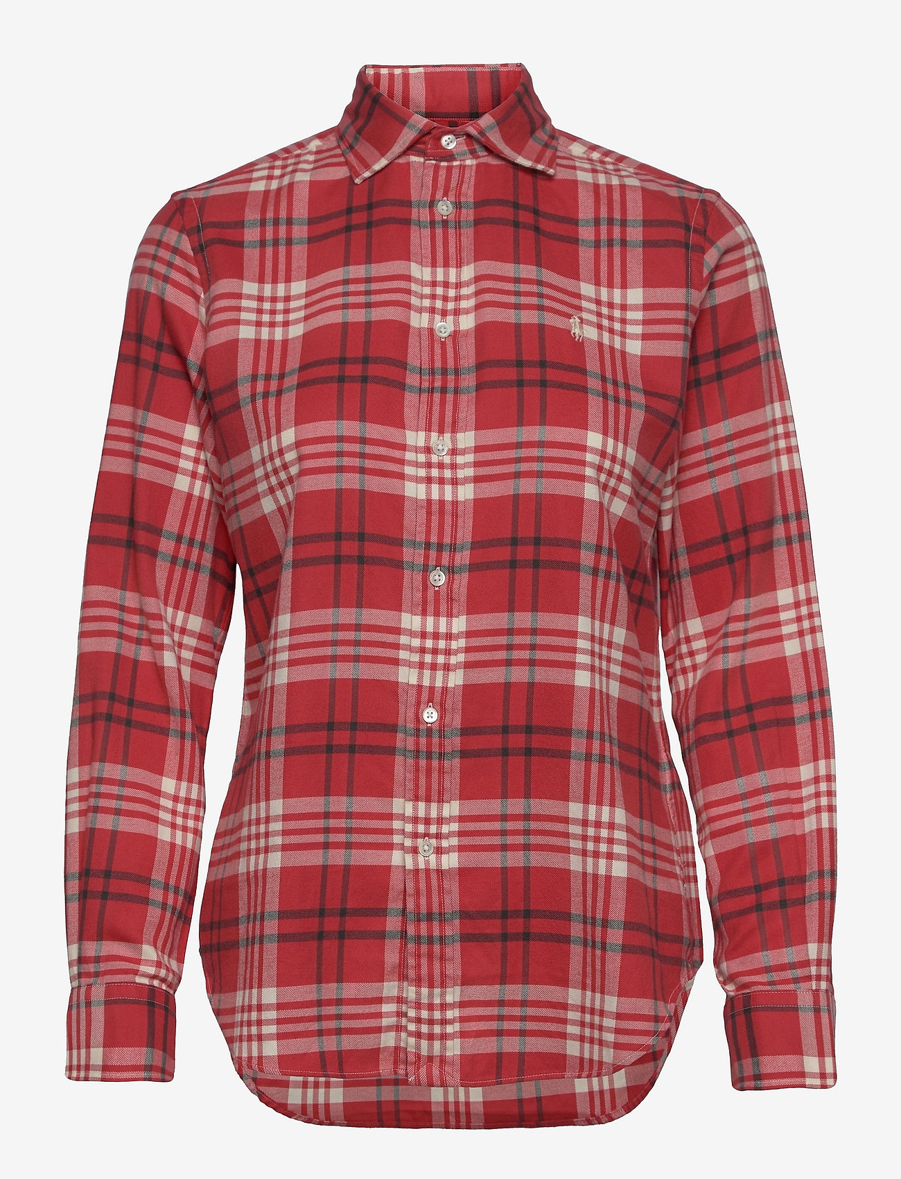 Polo Ralph Lauren - Classic Fit Plaid Shirt - 1146 cream/red - 0