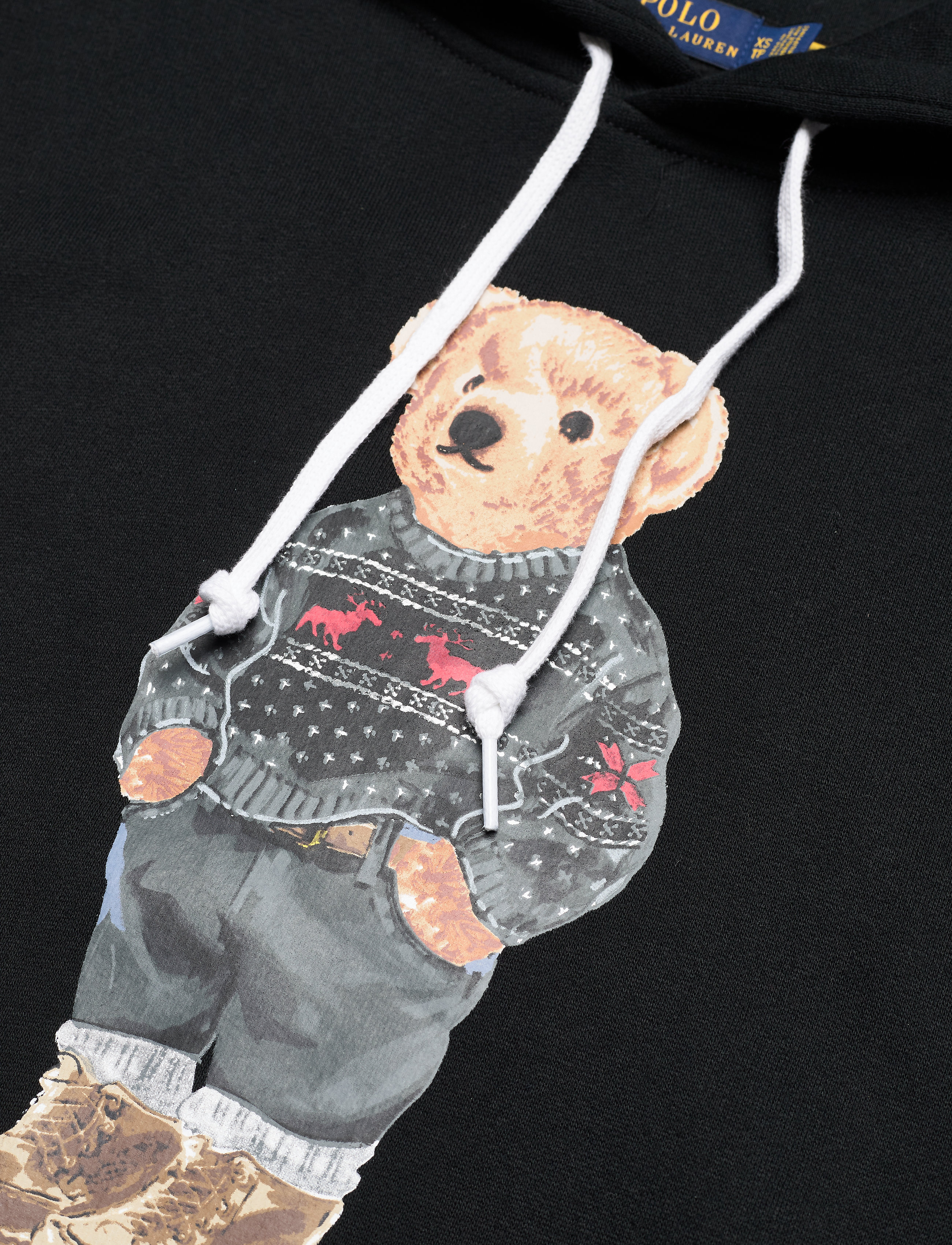 Polo Ralph Lauren - Polo Bear Fleece Sweatshirt - polo black - 2