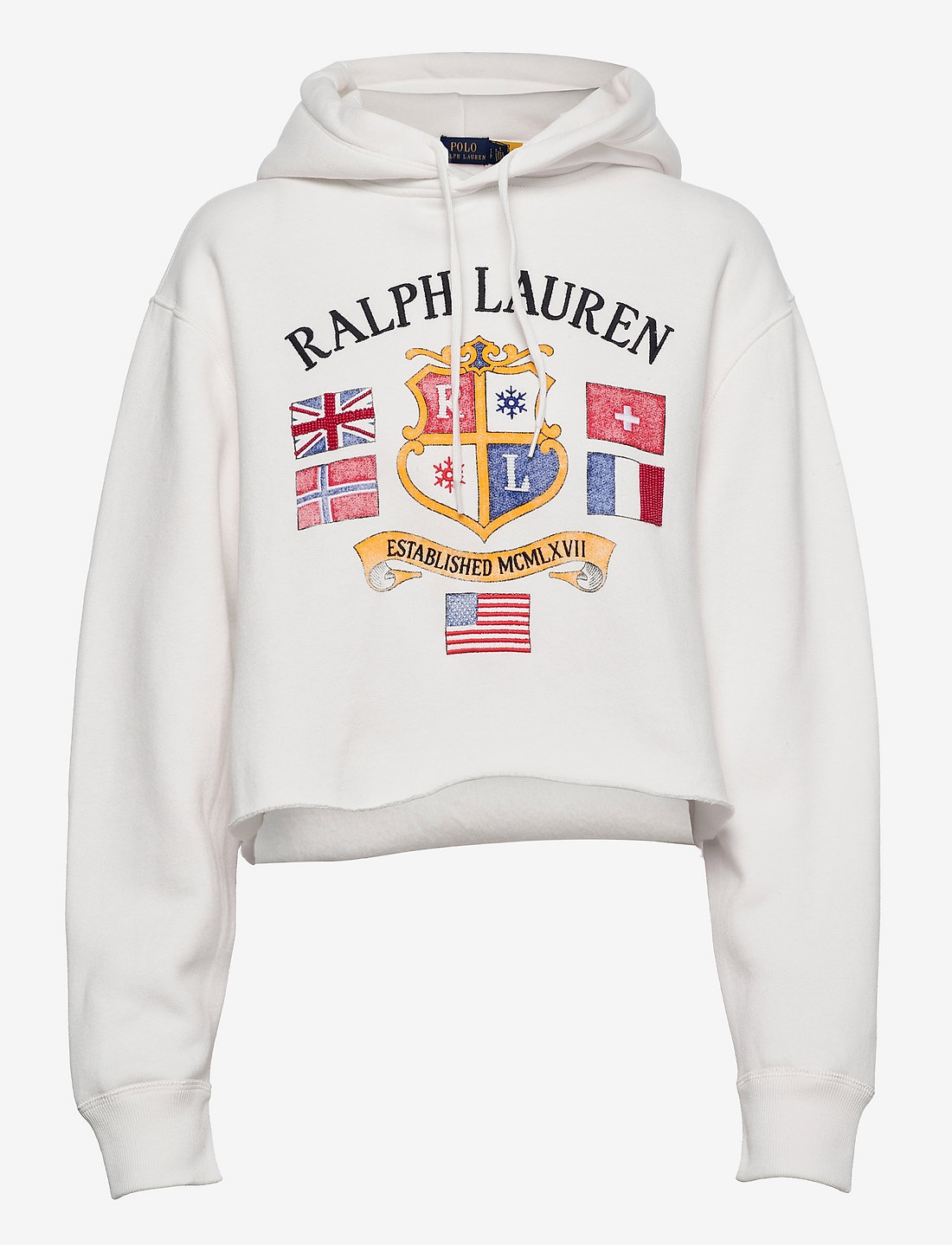 Polo cropped hoodie hotsell