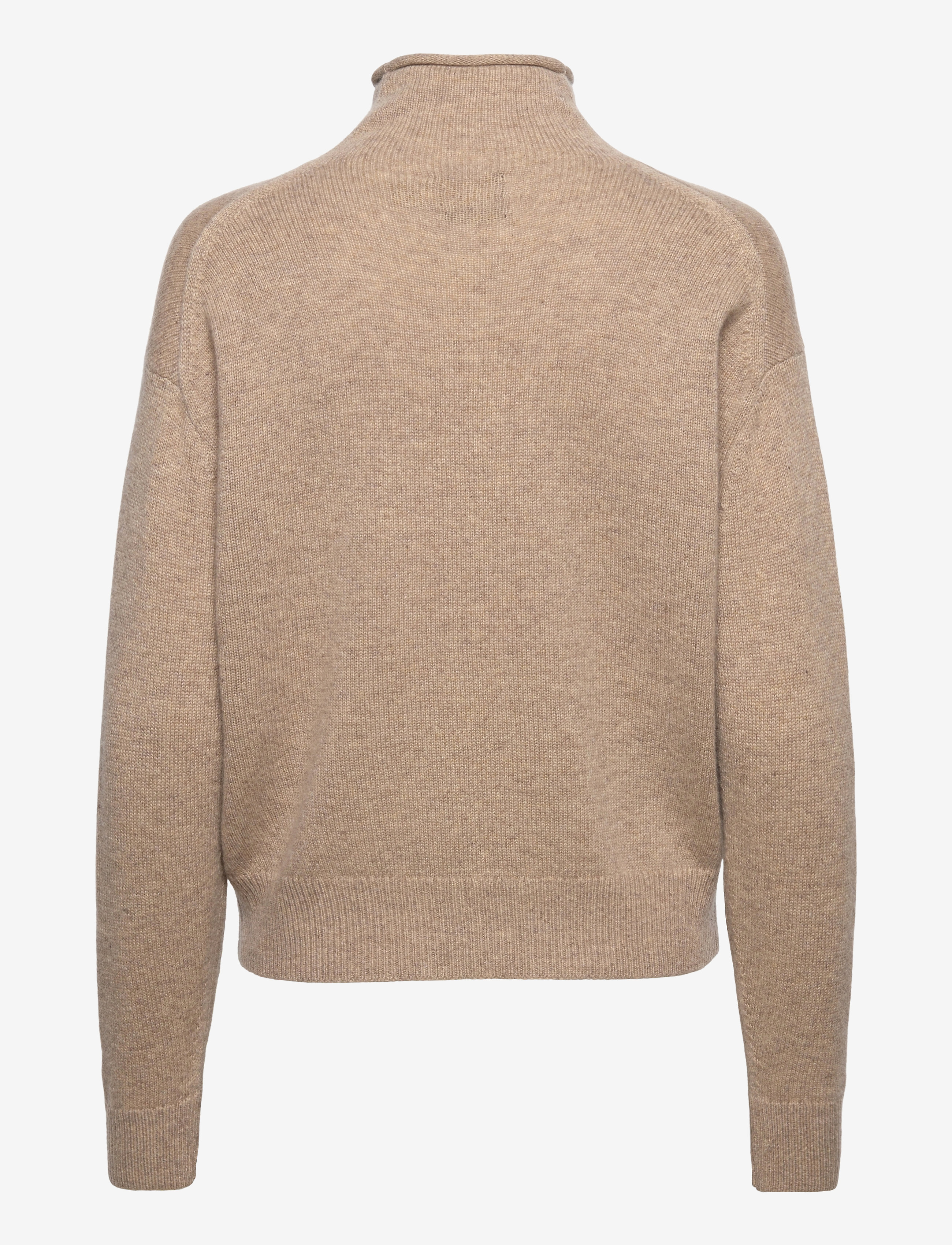 Polo Ralph Lauren - Washable Cashmere Rollneck Sweater - mushroom melange - 1