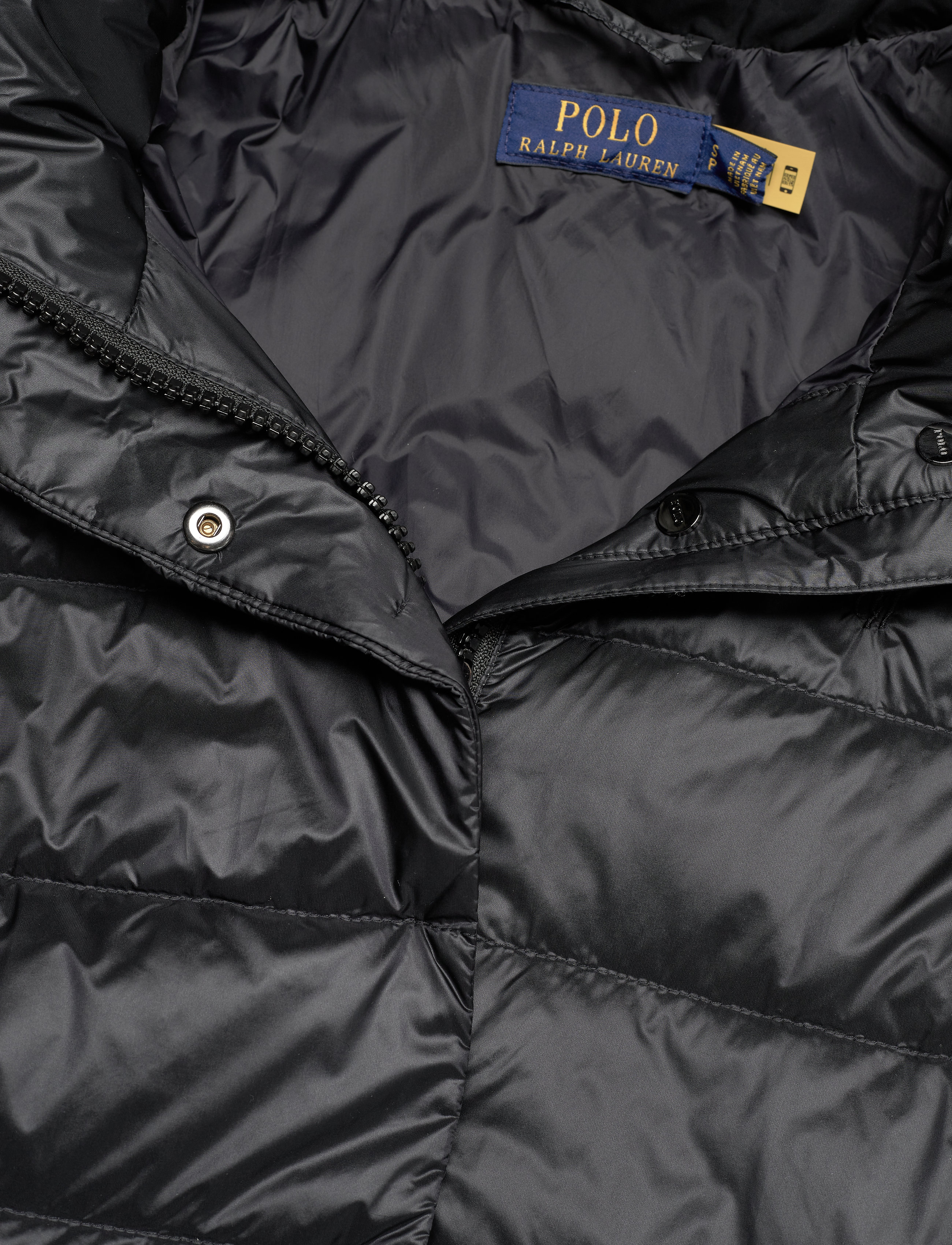 Polo Ralph Lauren - Water-Repellant Down Hooded Jacket - polo black - 2